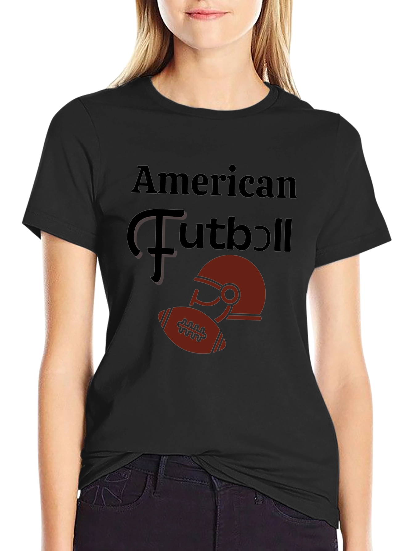 American Football Graphic Tee