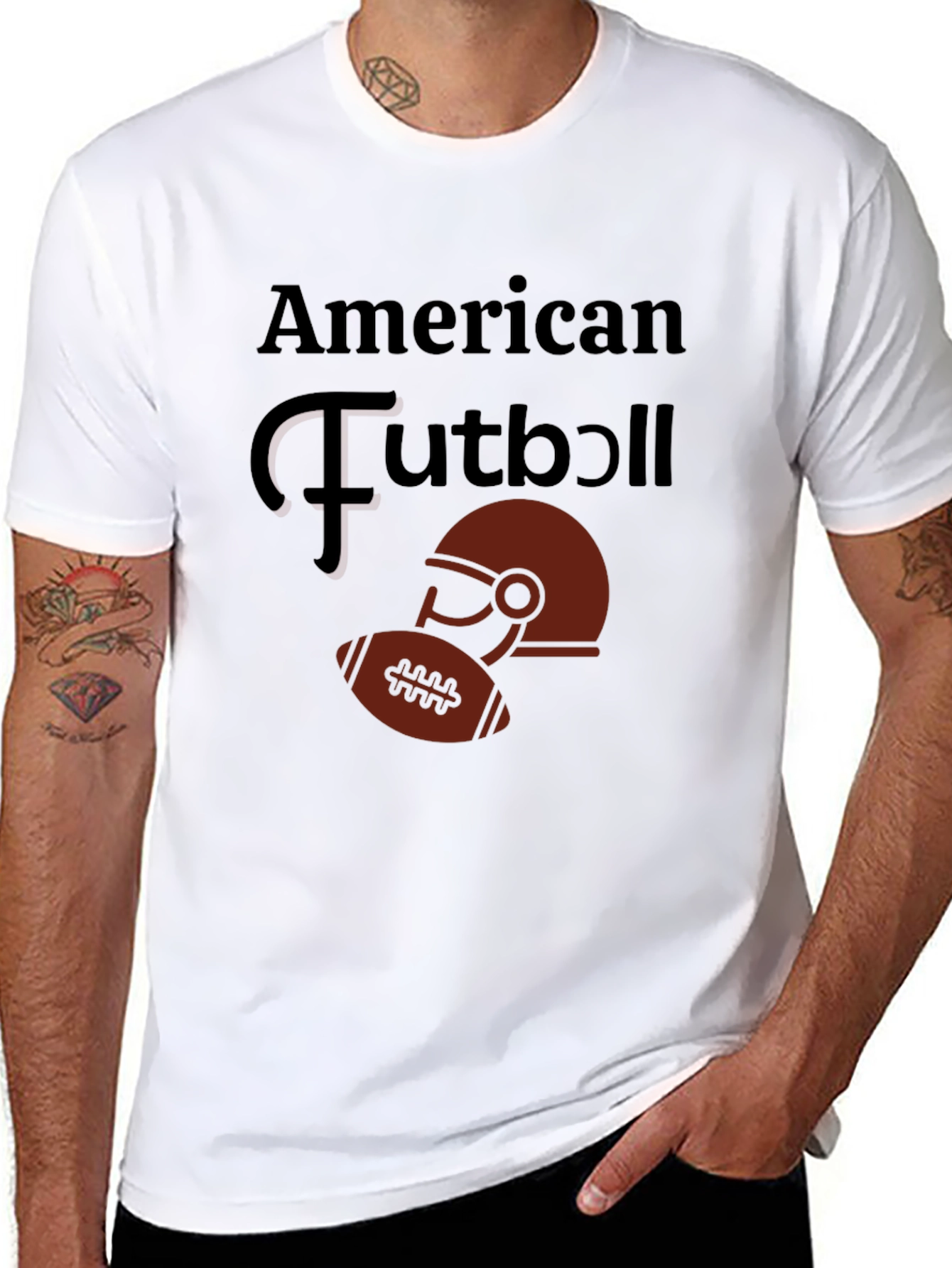 American Football Graphic Tee