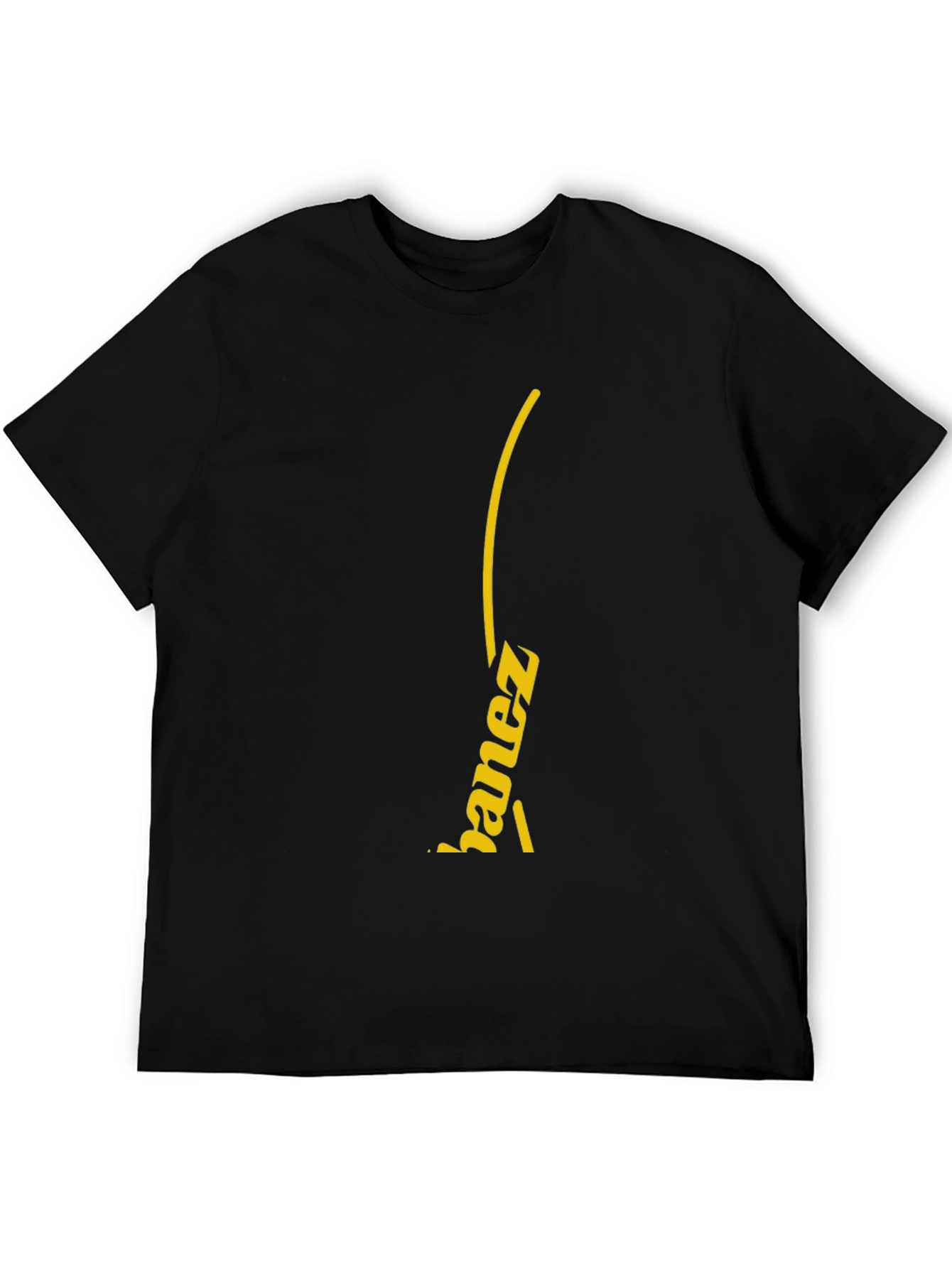 Ibanez Logo Black T-Shirt - Music Fan Apparel