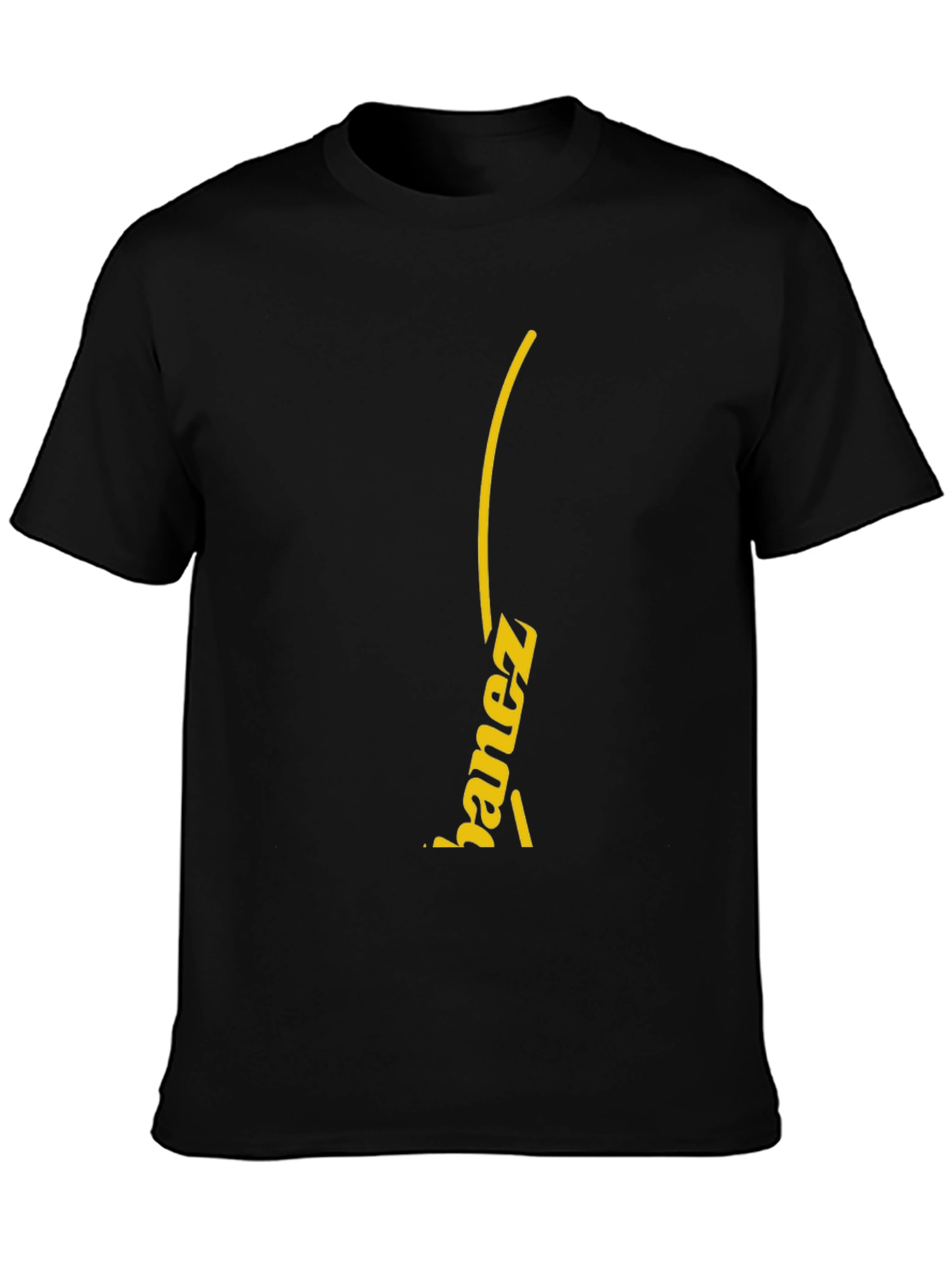 Ibanez Logo Black T-Shirt - Music Fan Apparel