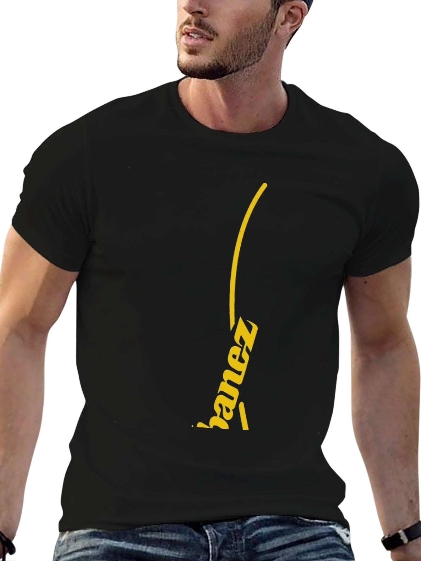Ibanez Logo Black T-Shirt - Music Fan Apparel
