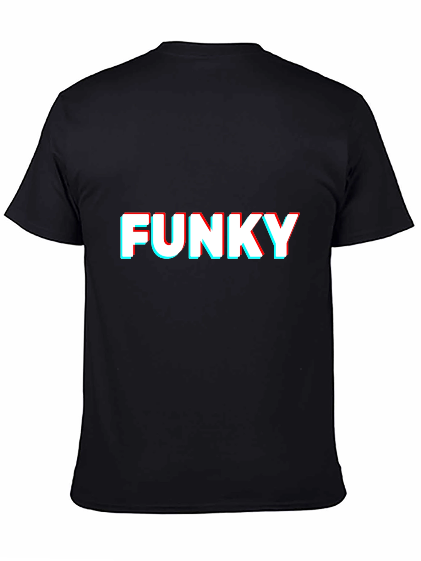 Funky Graphic T-Shirt - Black