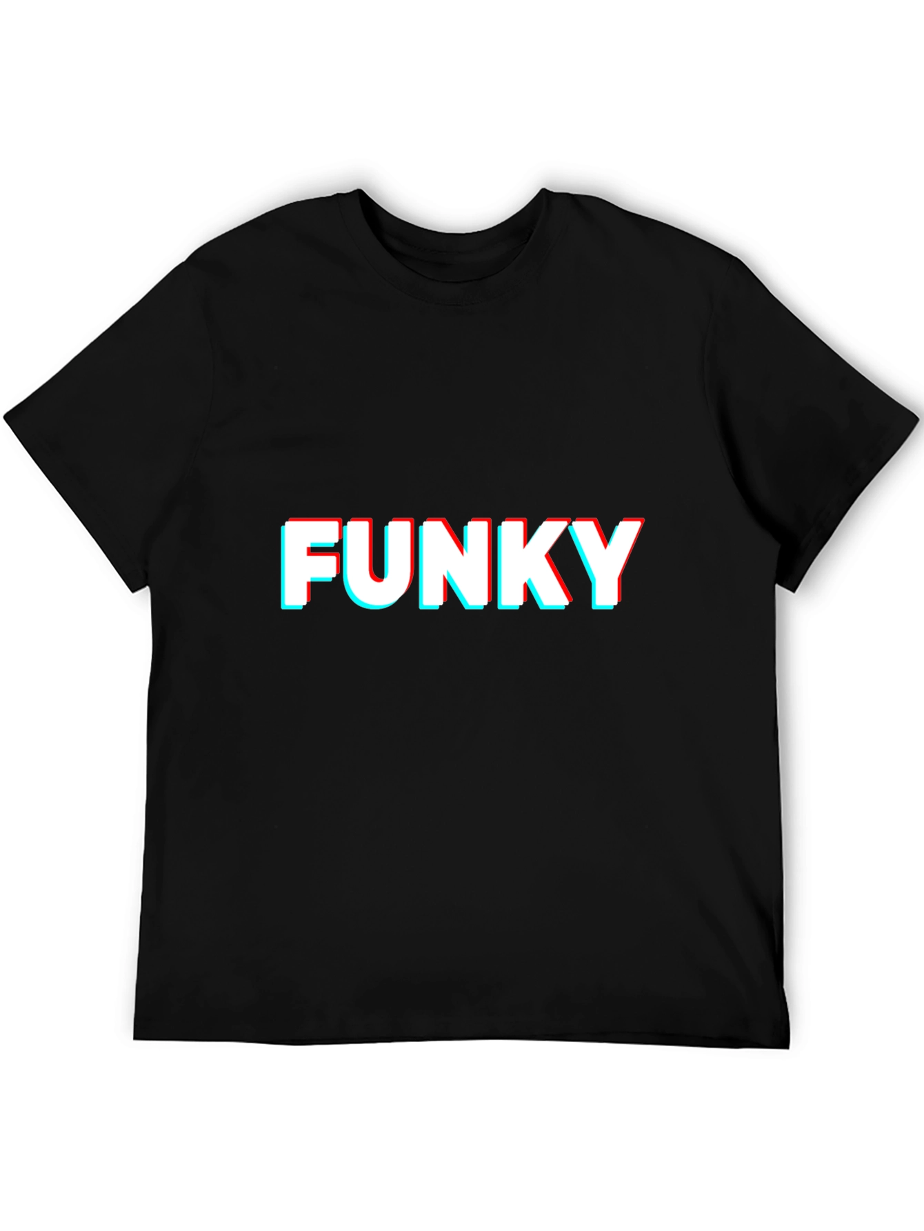 Funky Graphic T-Shirt - Black
