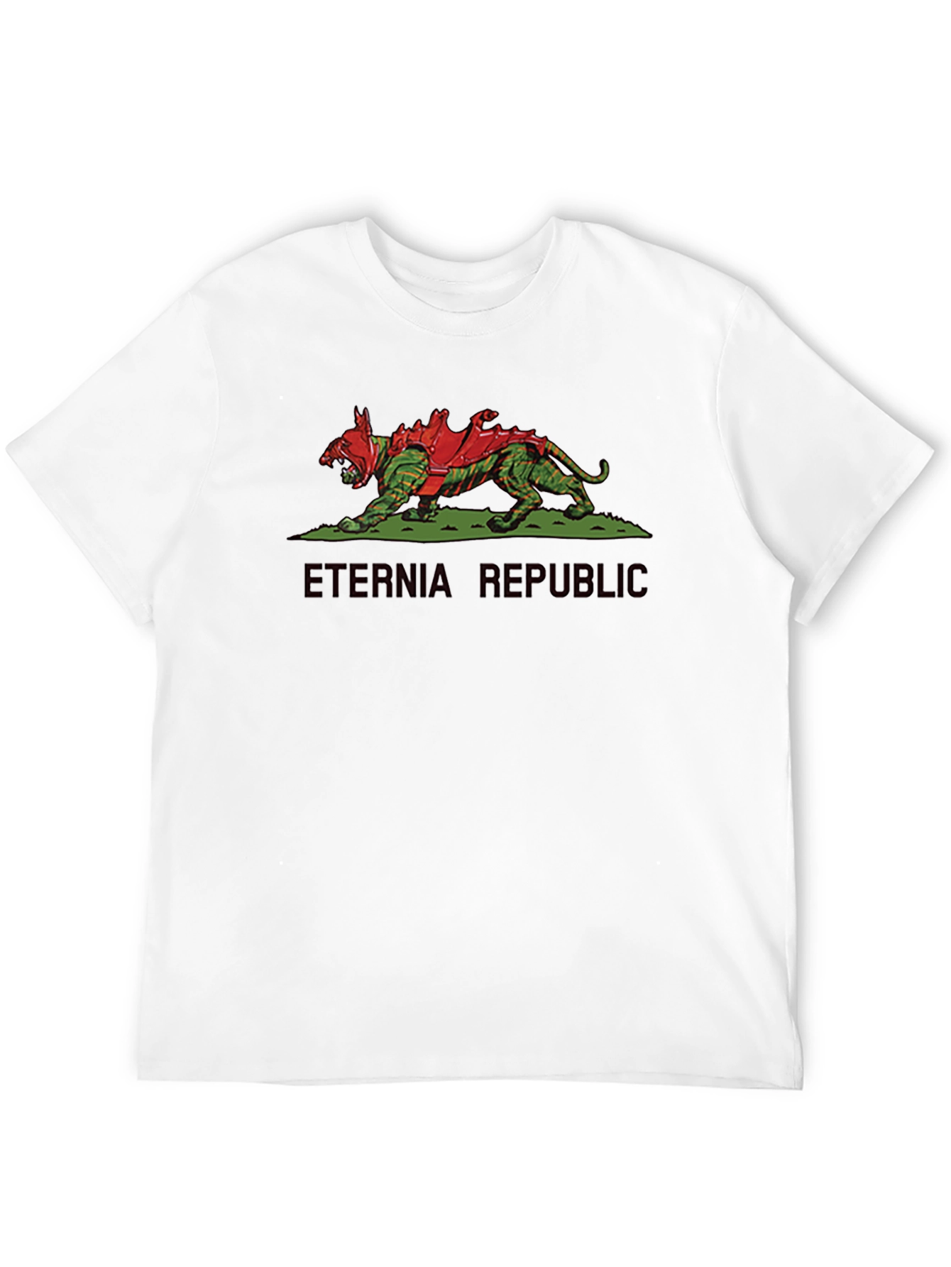 Eternia Republic Graphic Tee - Battlecat Tribute T-Shirt