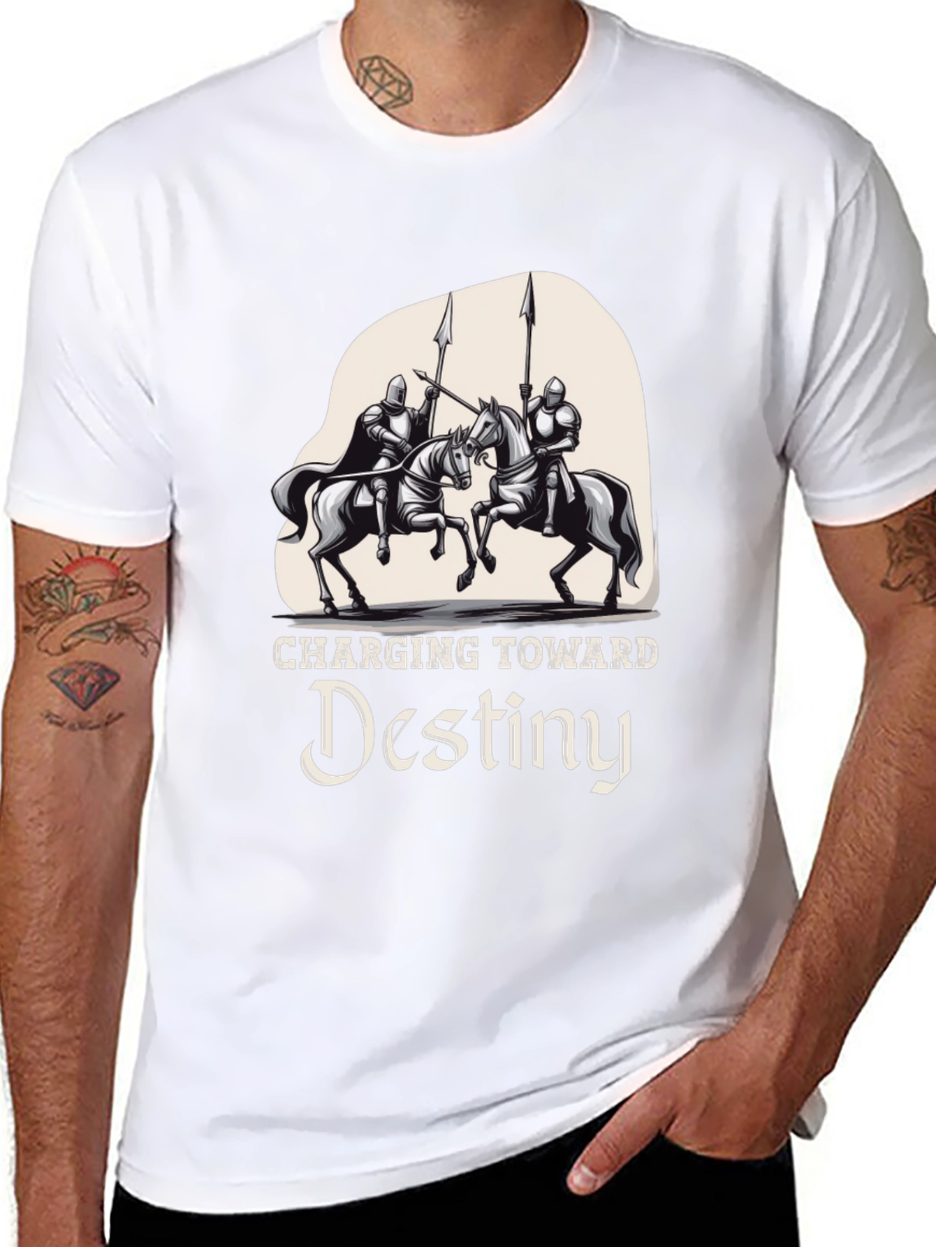 Charging Toward Destiny Graphic Tee