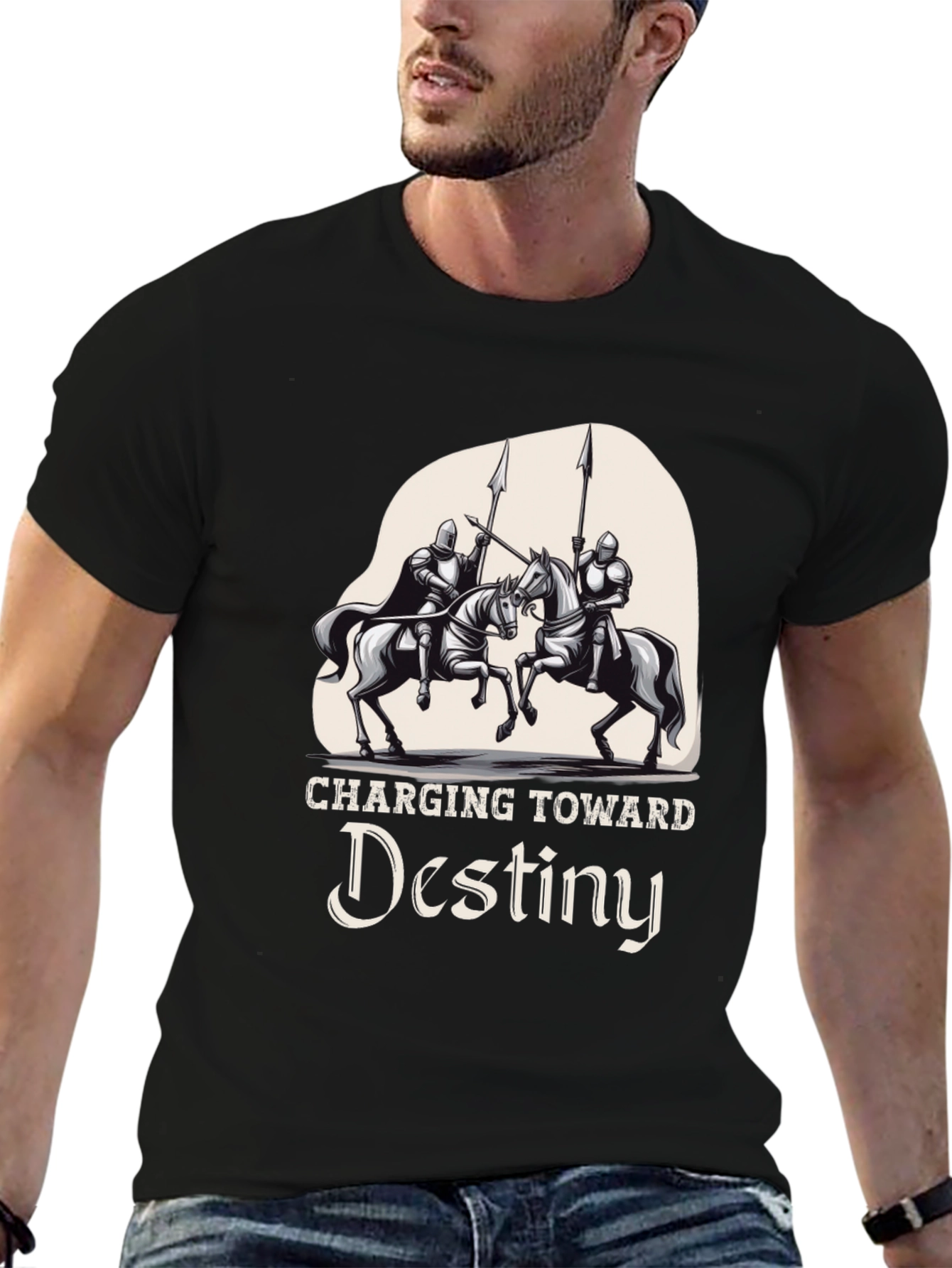 Charging Toward Destiny Graphic Tee