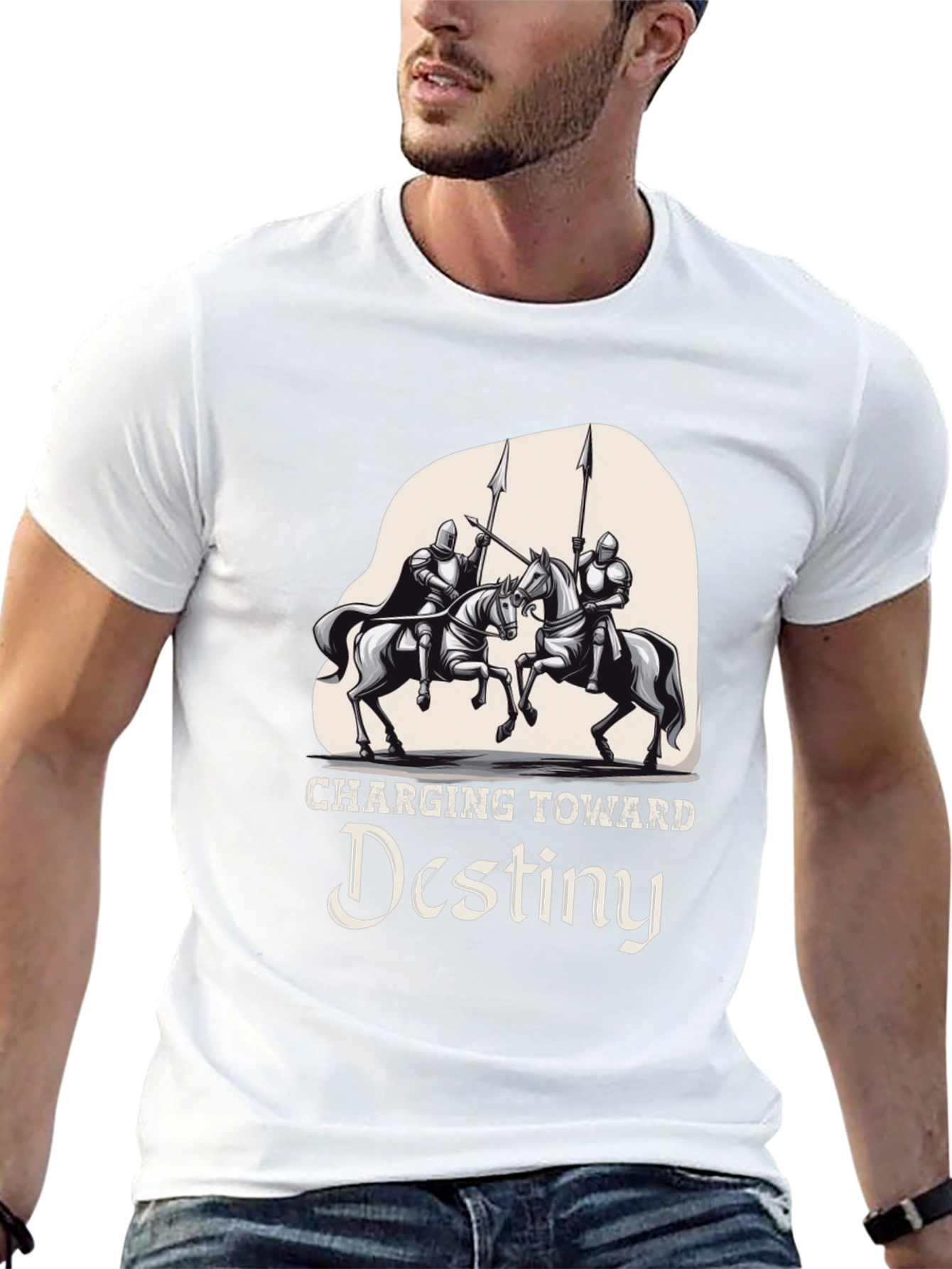 Charging Toward Destiny Graphic Tee