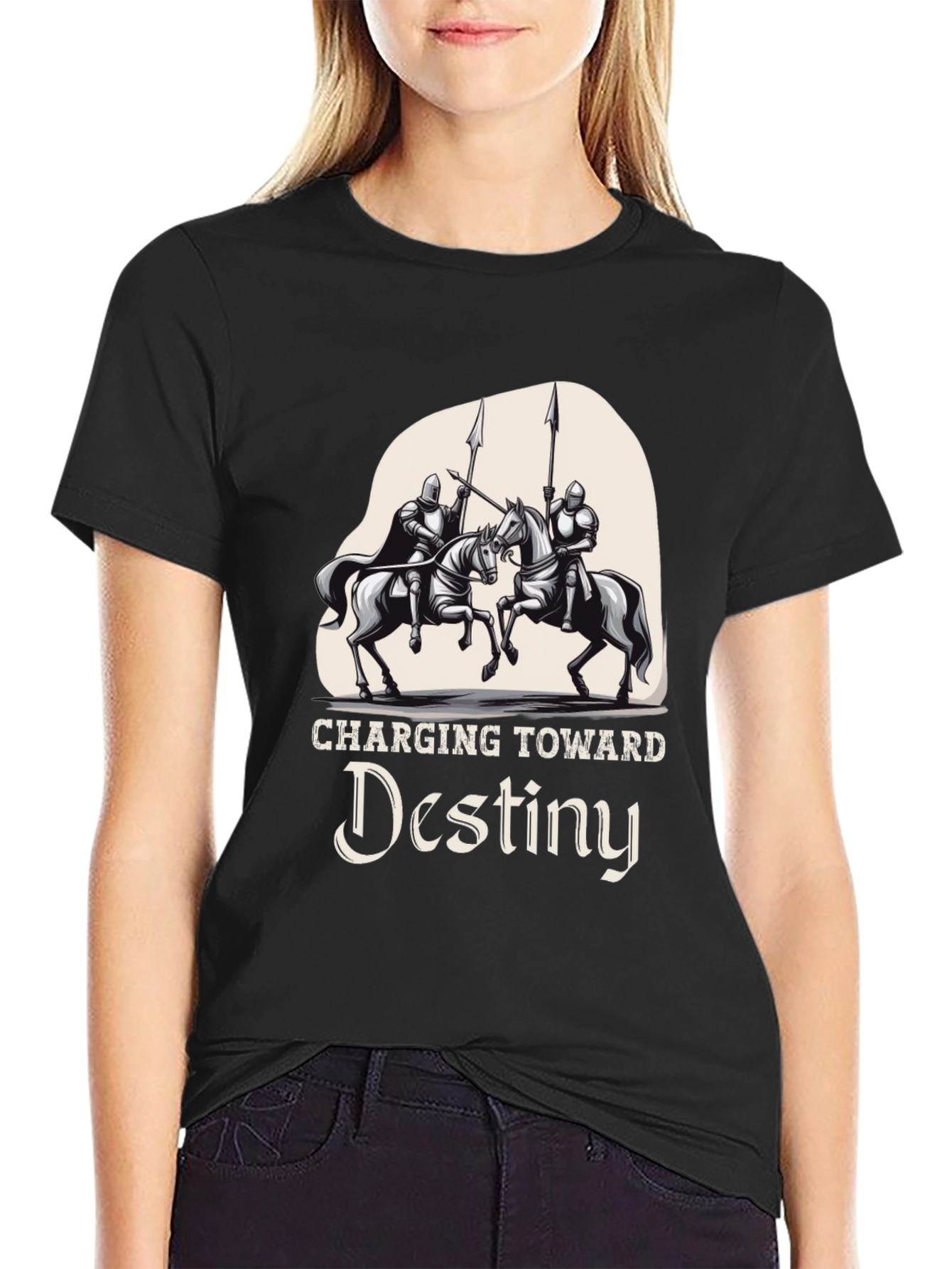 Charging Toward Destiny Graphic Tee