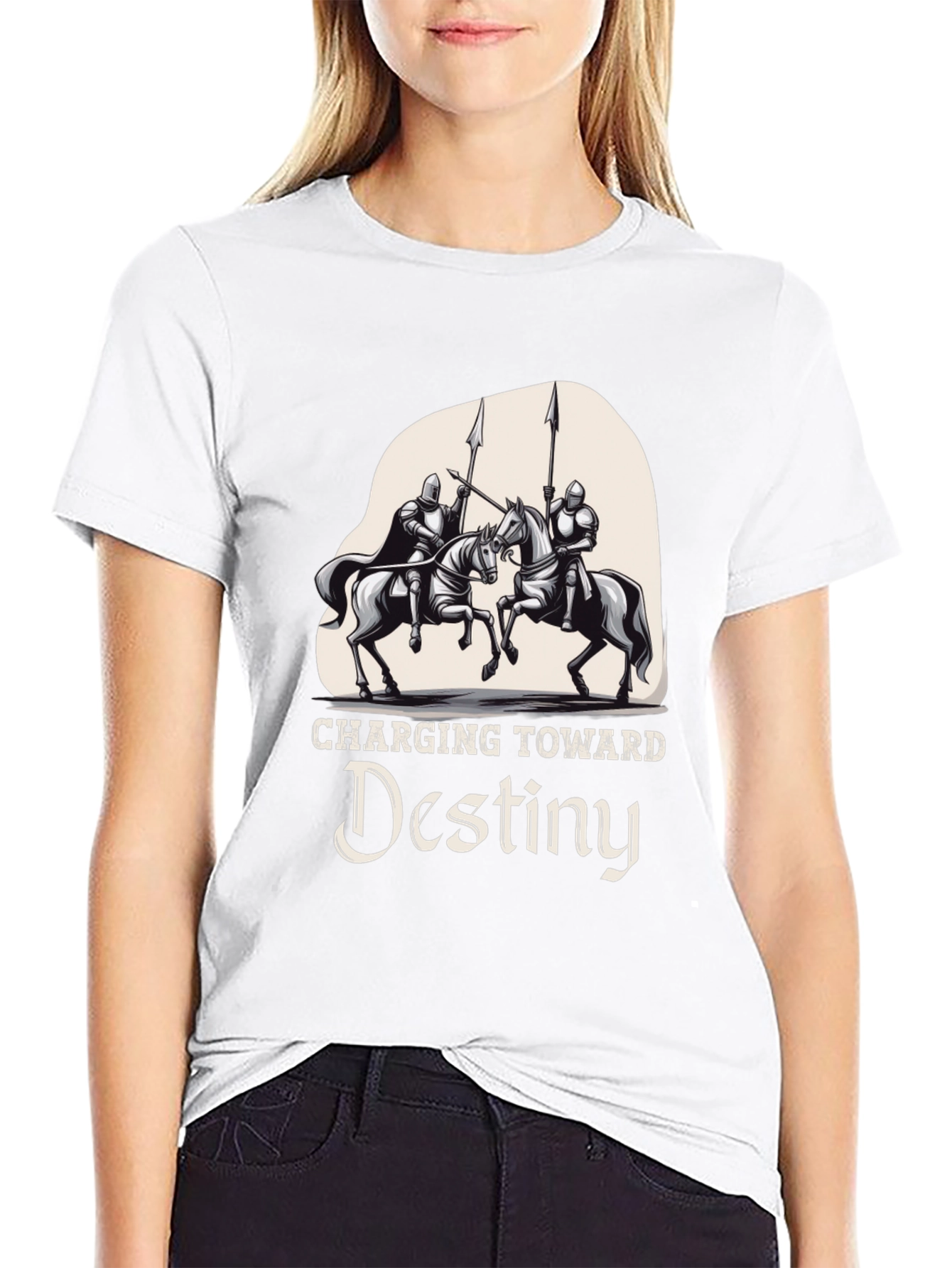 Charging Toward Destiny Graphic Tee