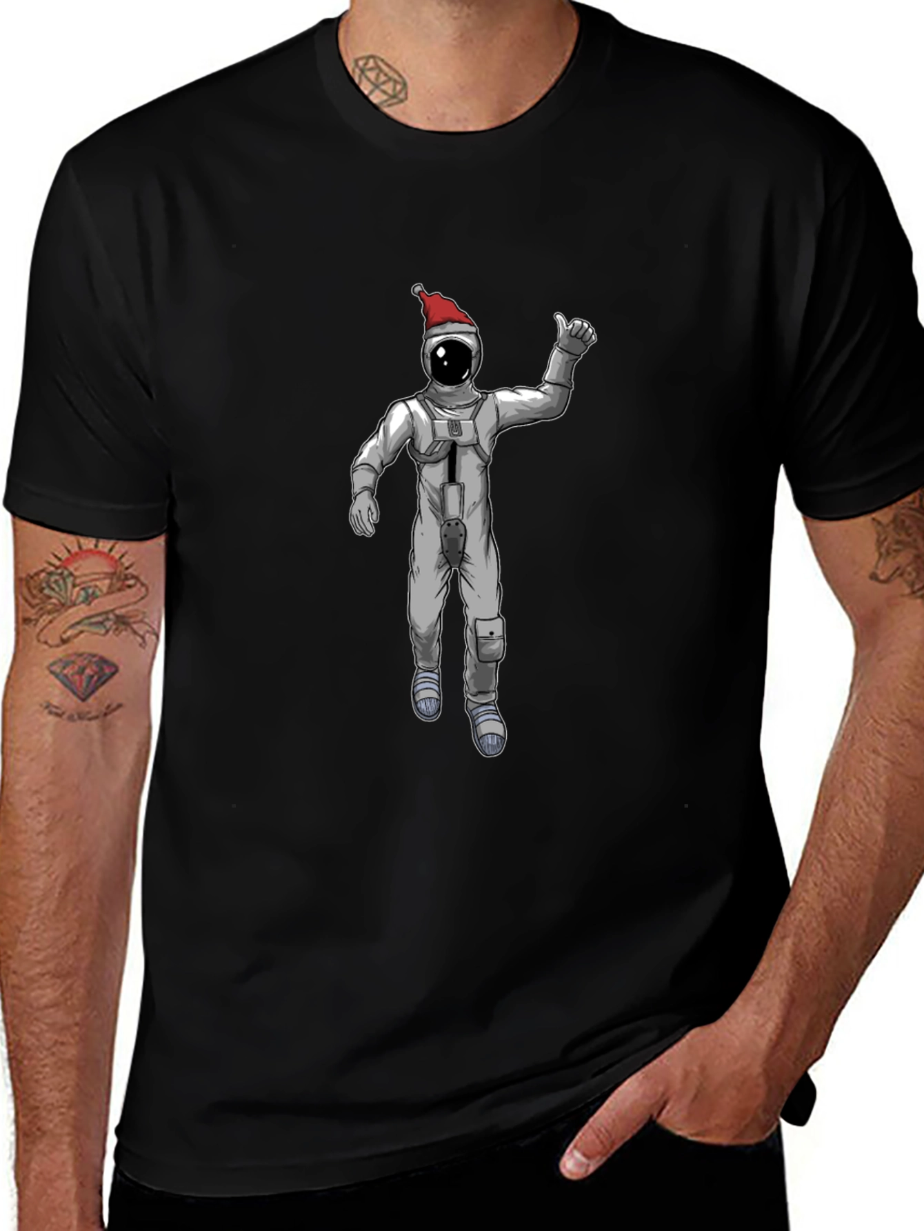 Astronaut Christmas T-Shirt