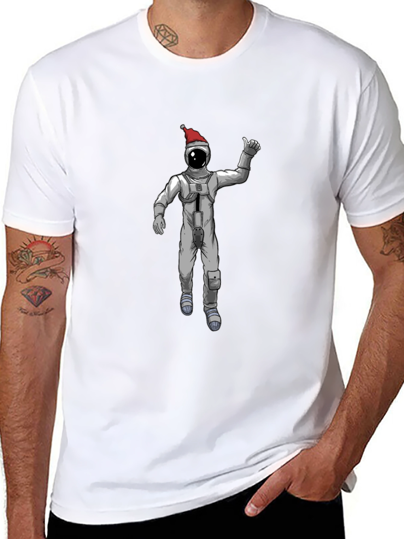 Astronaut Christmas T-Shirt