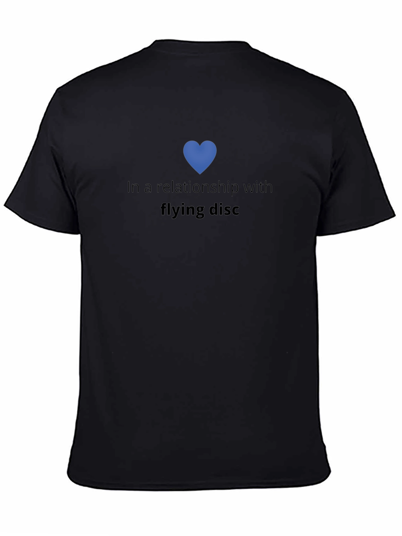 Flying Disc Relationship T-Shirt - Novelty Tee