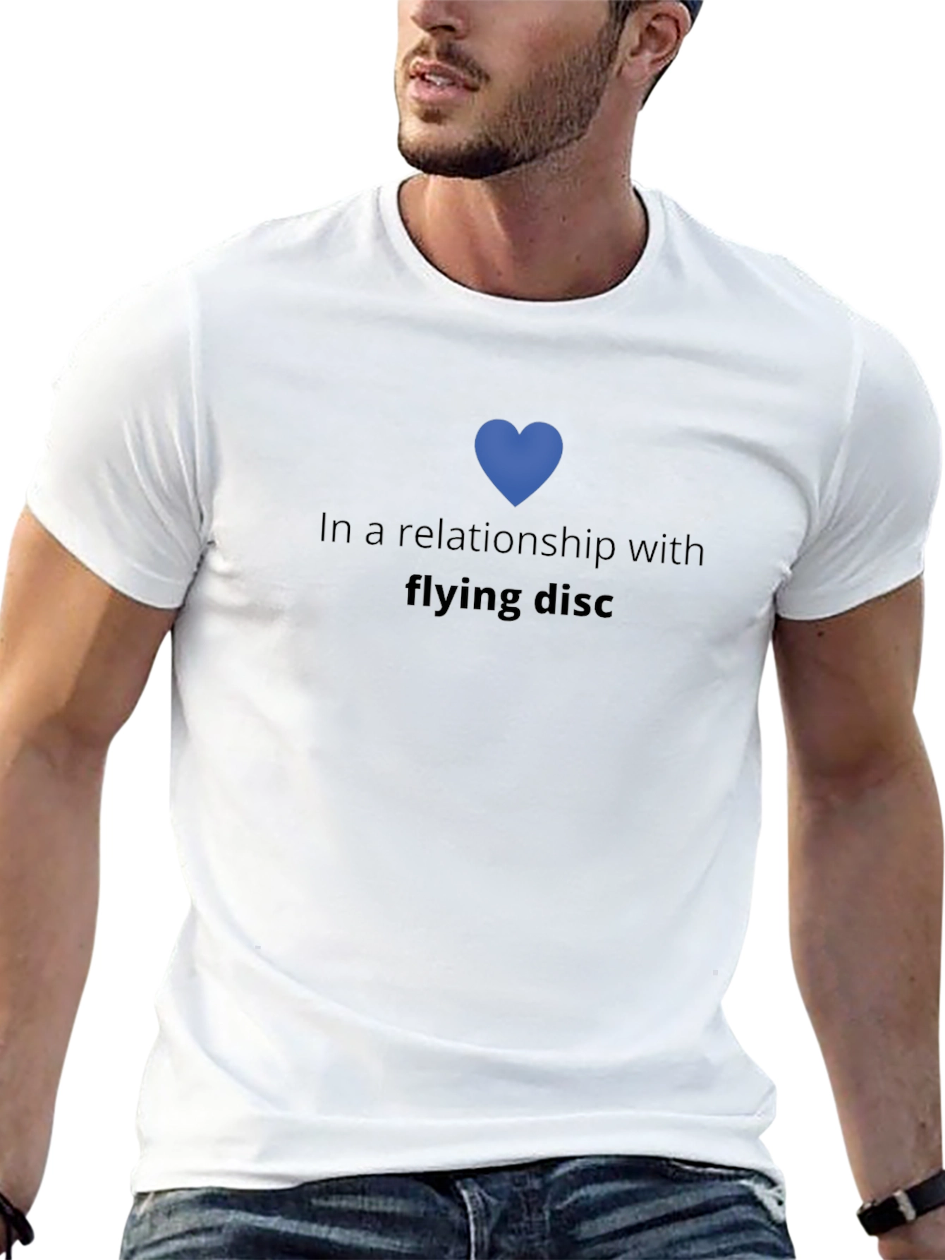 Flying Disc Relationship T-Shirt - Novelty Tee