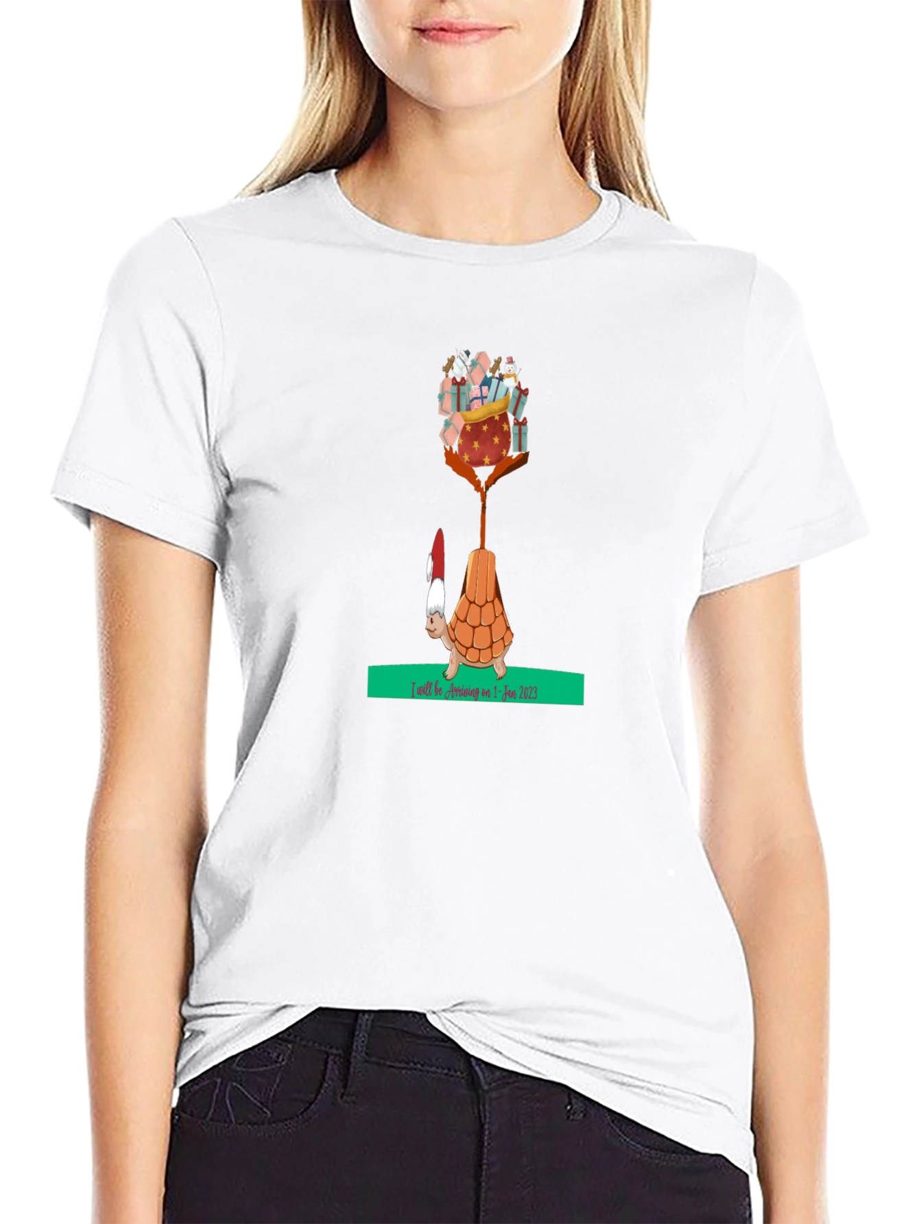 Holiday Turtle T-Shirt - Gifts Arriving Jan 2025