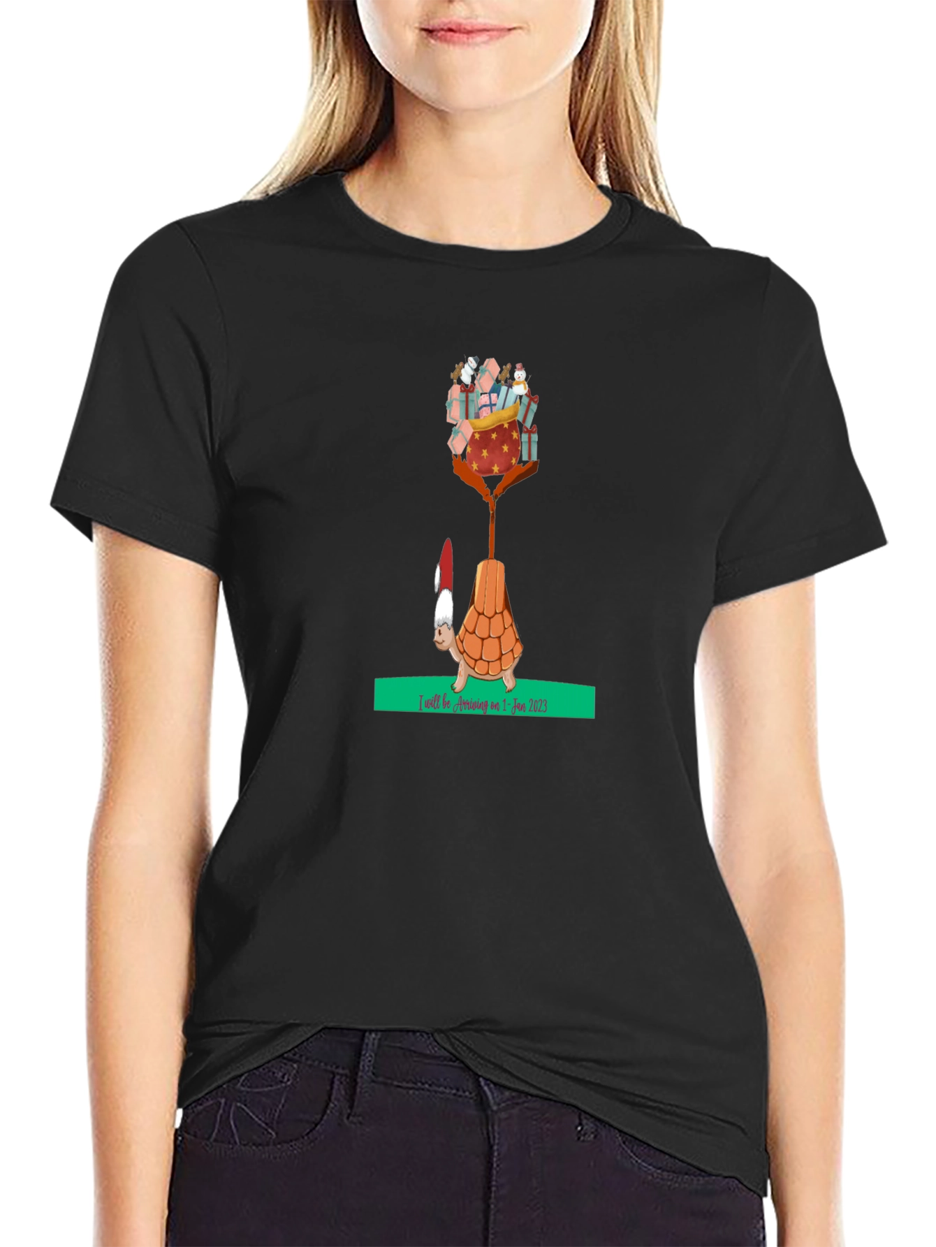 Holiday Turtle T-Shirt - Gifts Arriving Jan 2025