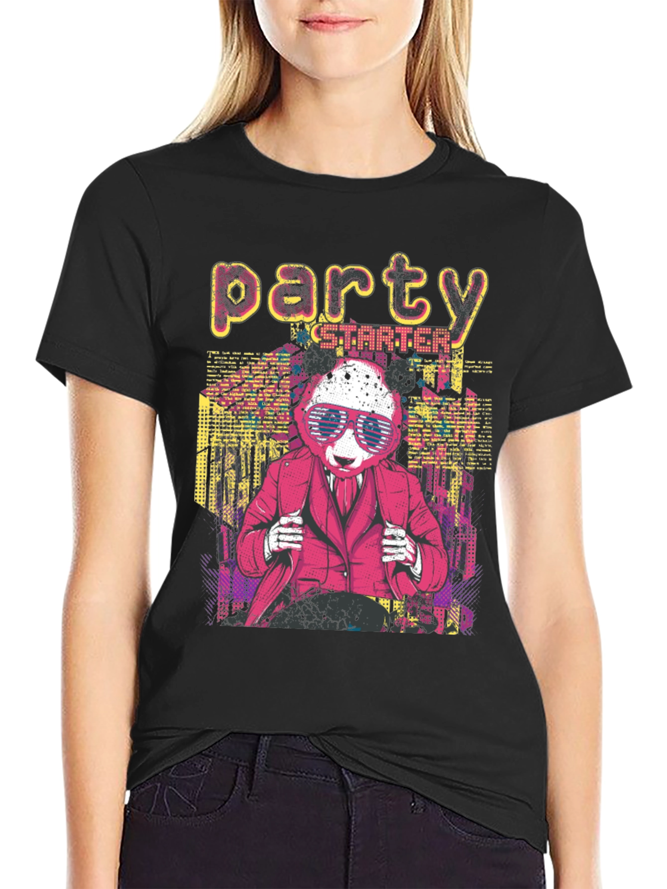 Party Starter Panda T-Shirt