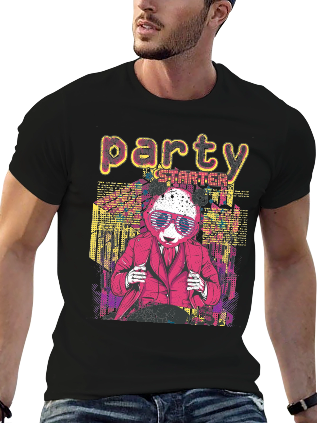 Party Starter Panda T-Shirt