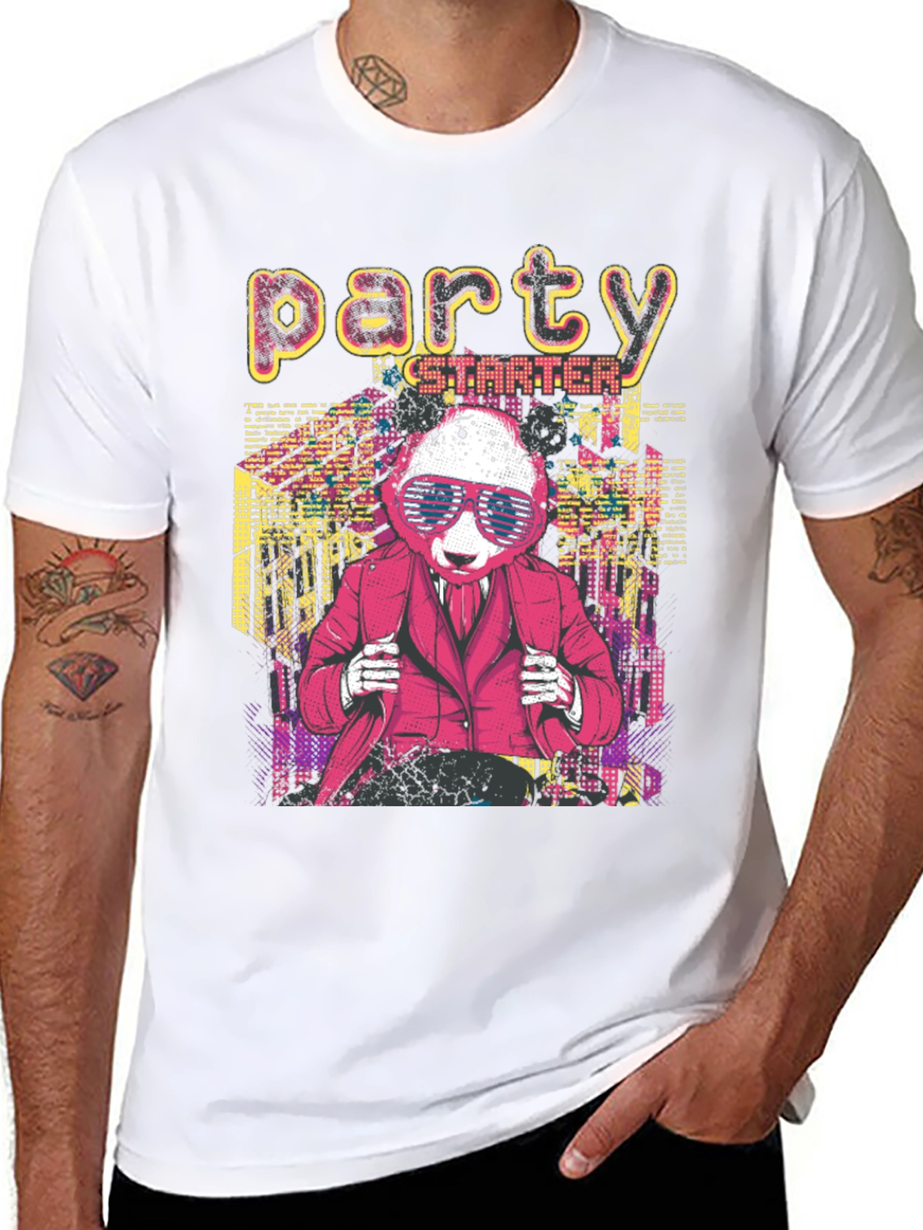 Party Starter Panda T-Shirt