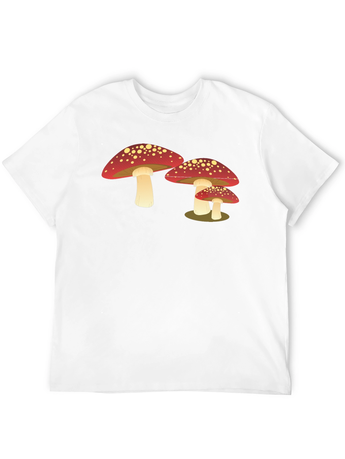 Mushroom Graphic T-Shirt - Cool Casual Tee