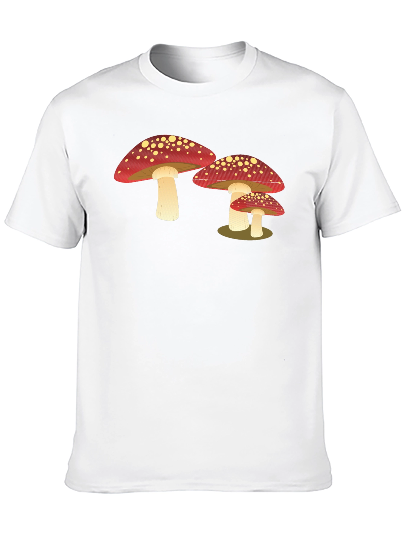 Mushroom Graphic T-Shirt - Cool Casual Tee