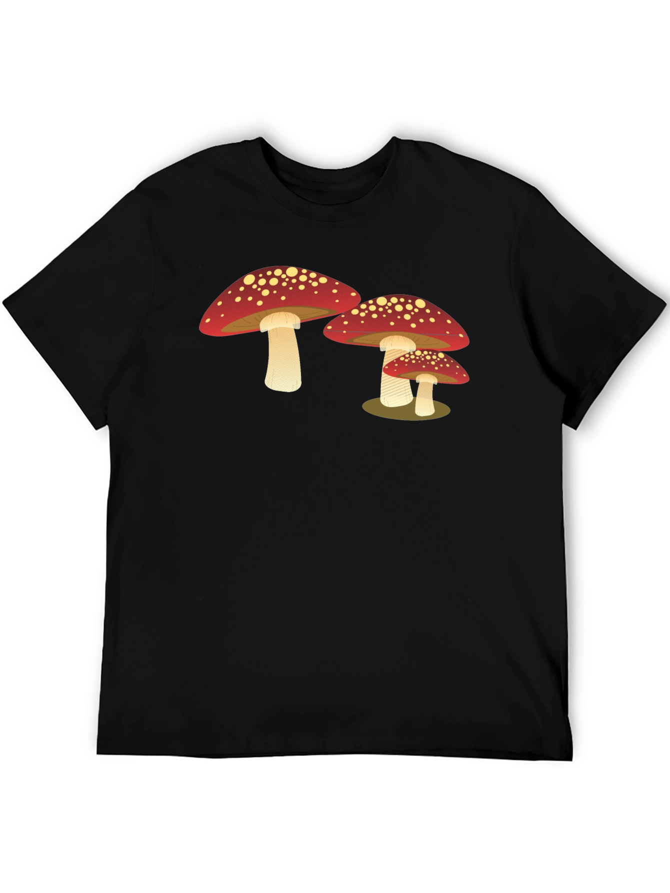 Mushroom Graphic T-Shirt - Cool Casual Tee