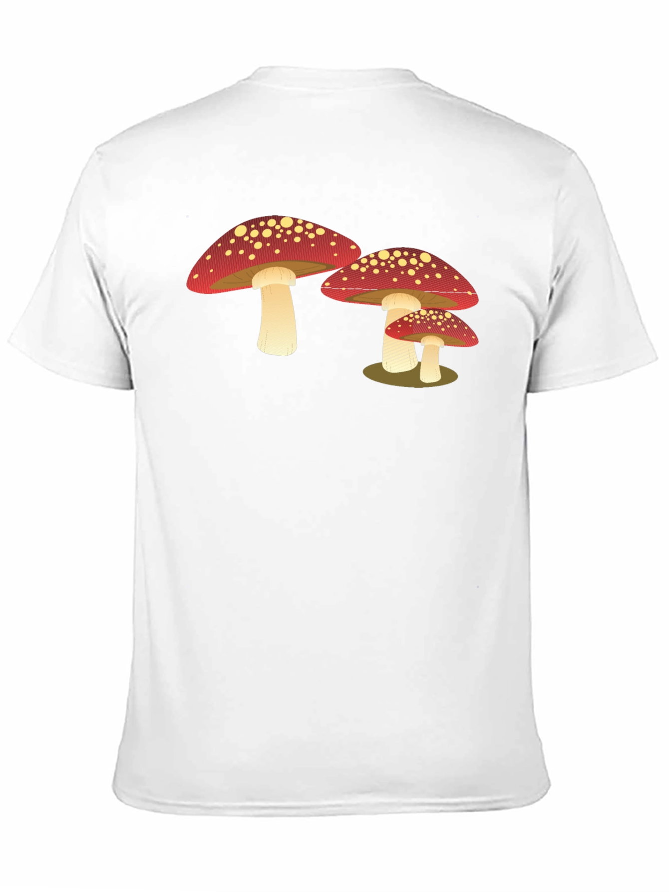 Mushroom Graphic T-Shirt - Cool Casual Tee
