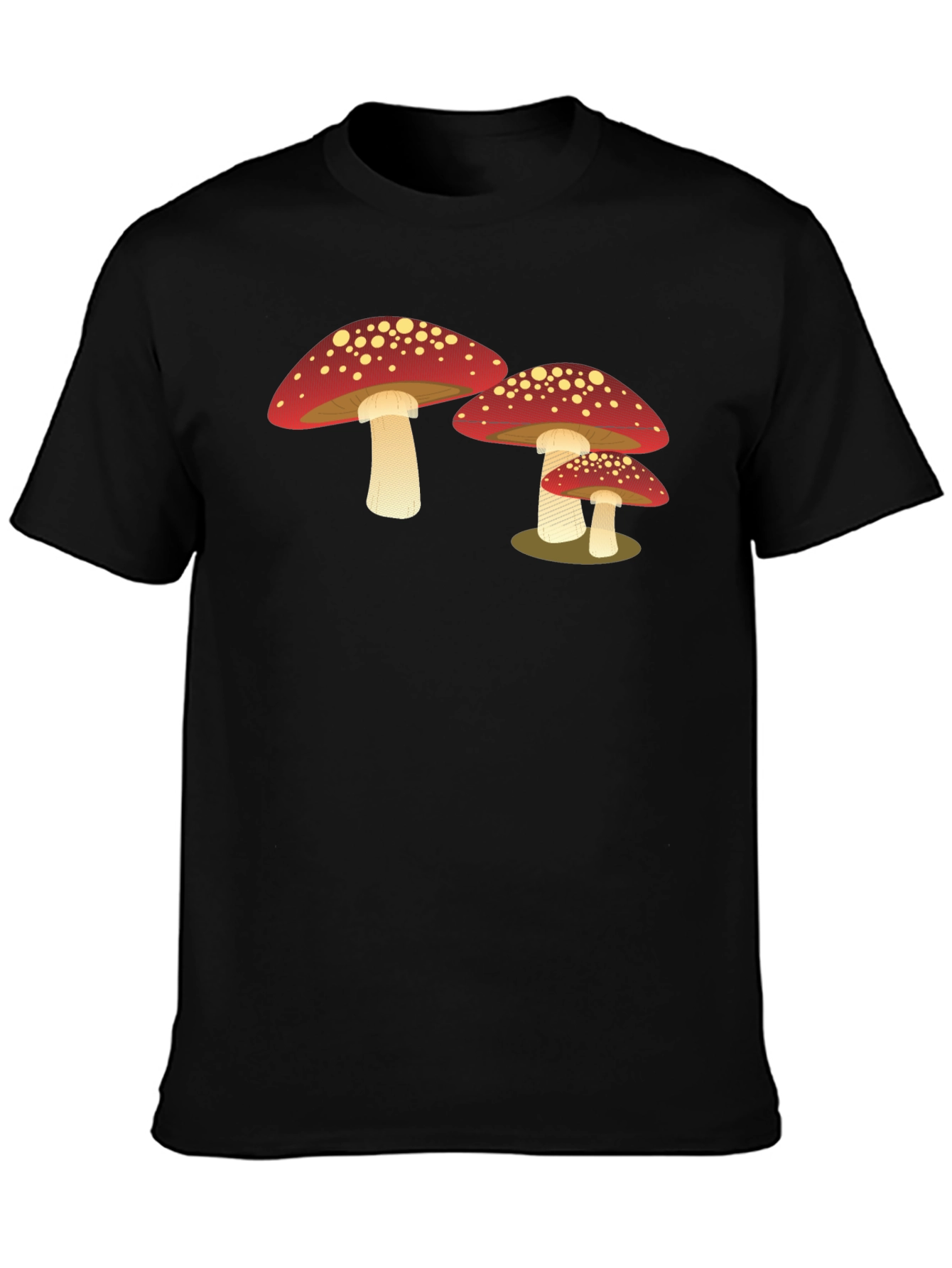 Mushroom Graphic T-Shirt - Cool Casual Tee