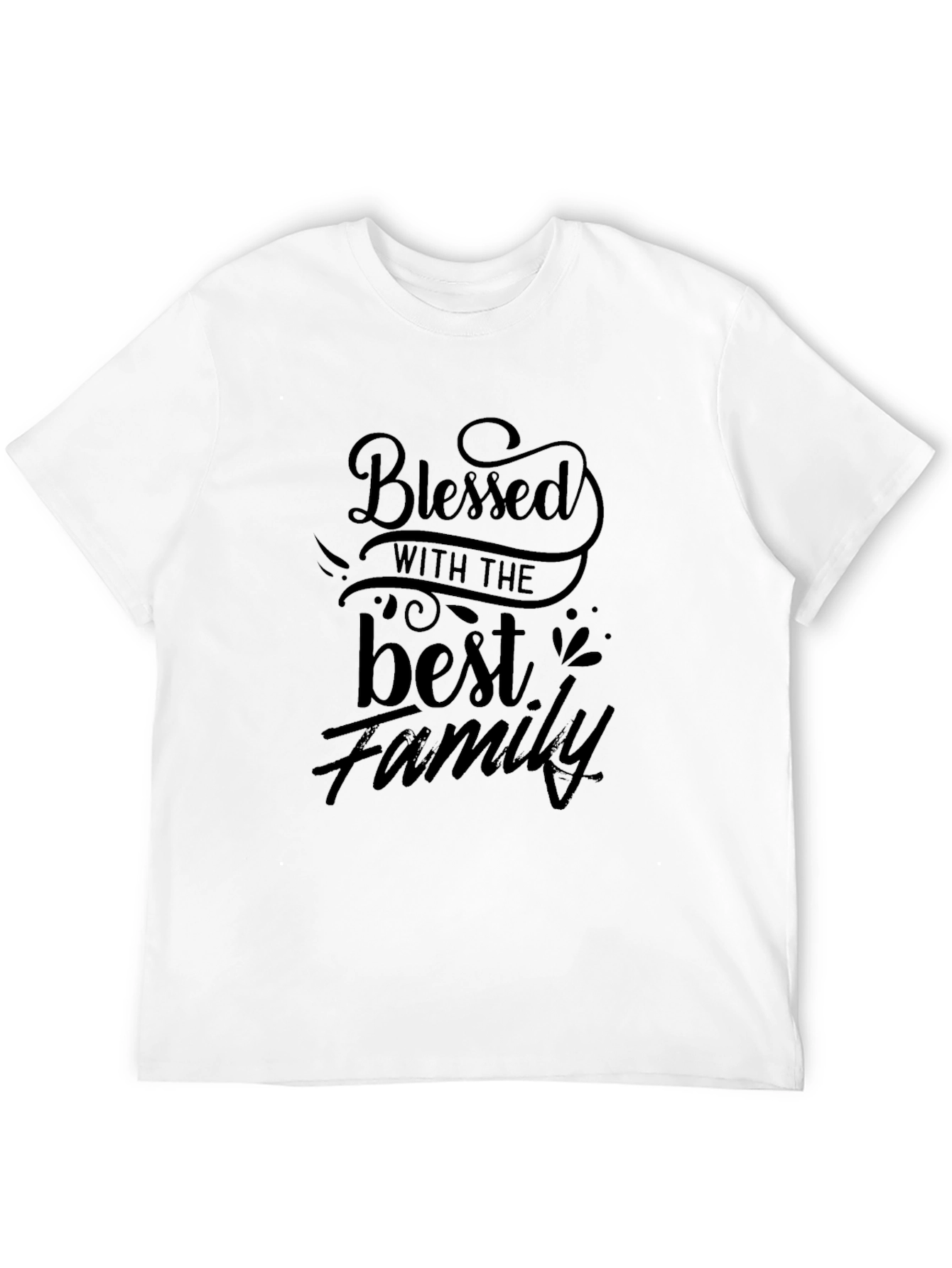 Blessed Family Graphic T-Shirt