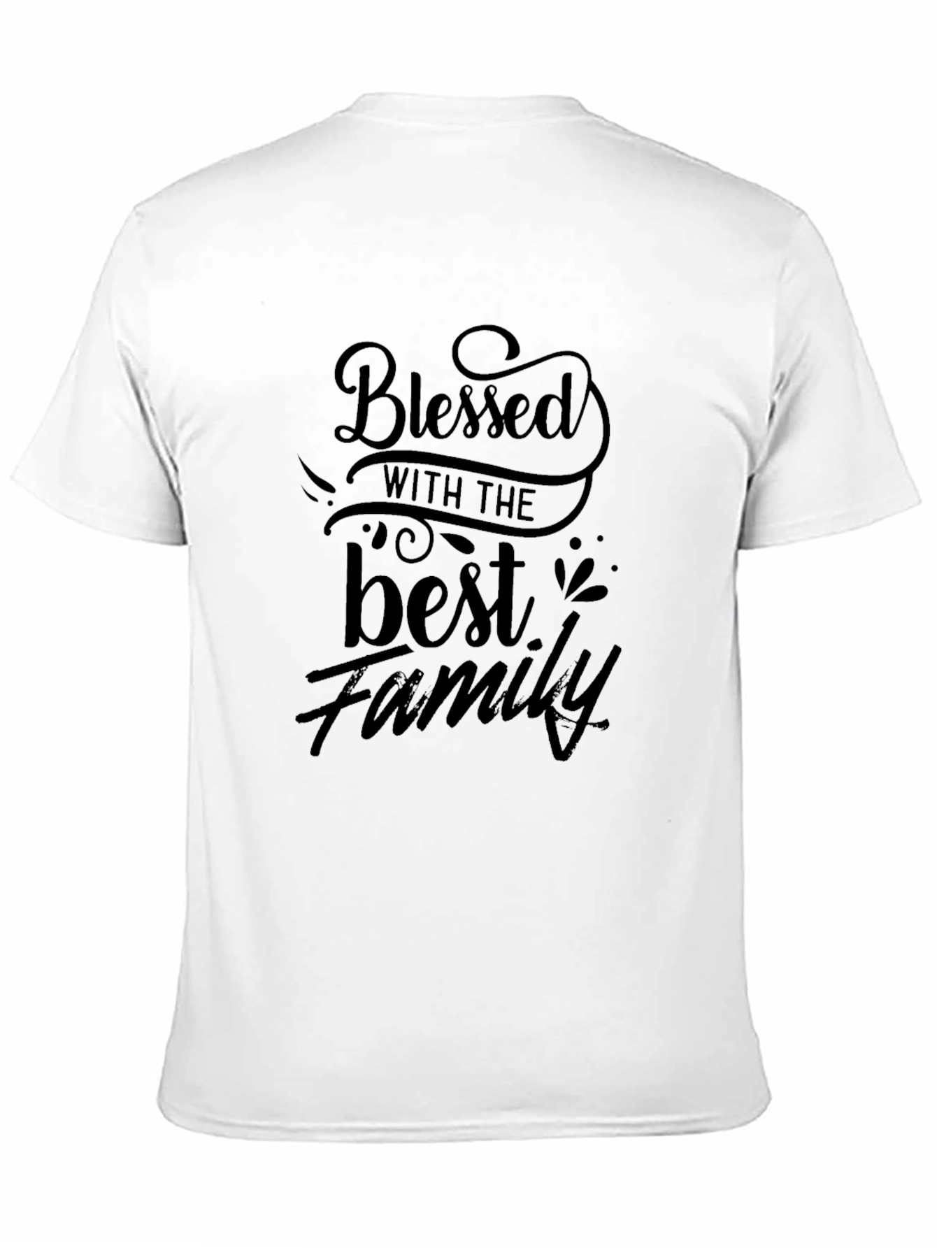 Blessed Family Graphic T-Shirt