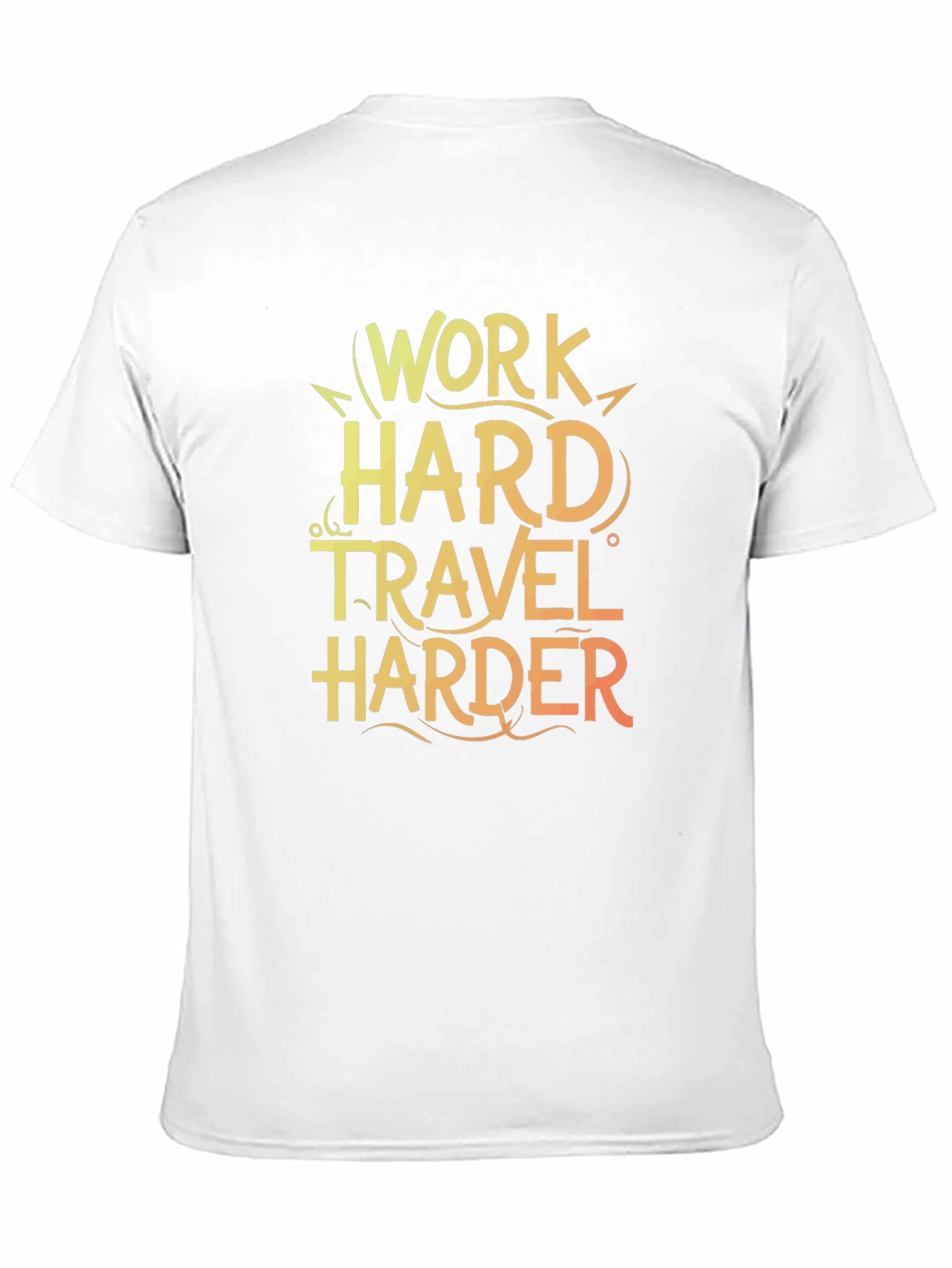 Work Hard Travel Harder Graphic Tee