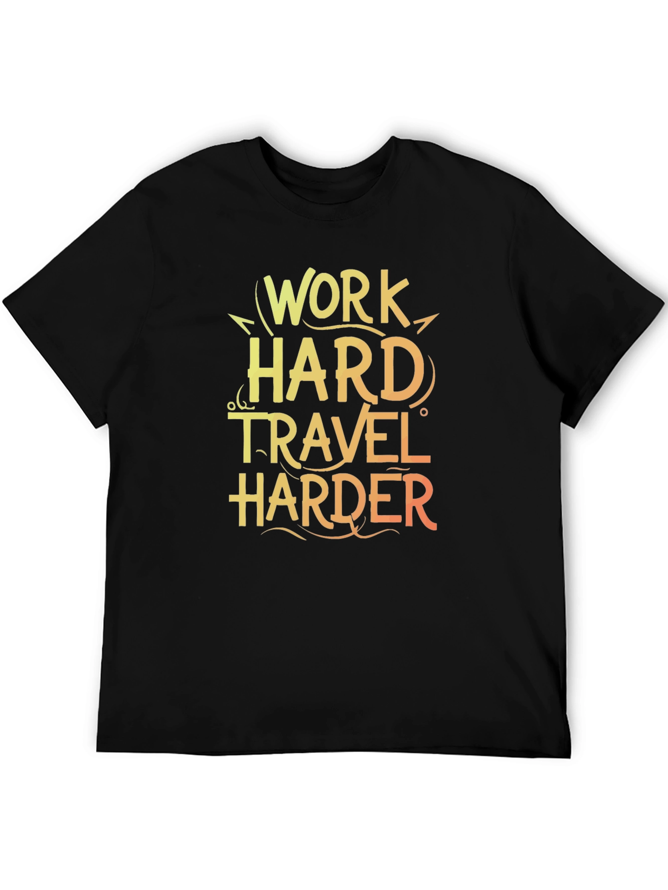 Work Hard Travel Harder Graphic Tee