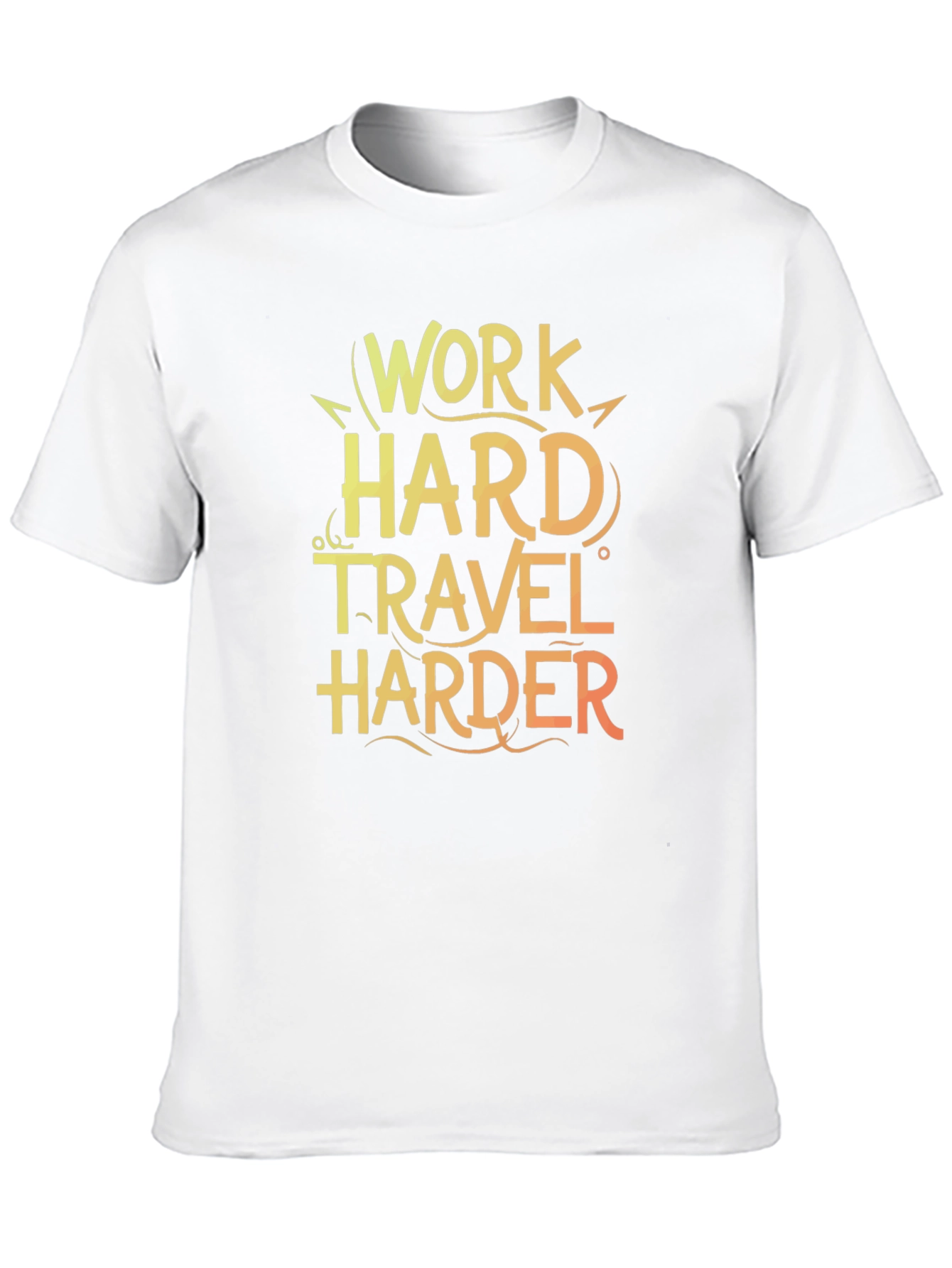 Work Hard Travel Harder Graphic Tee