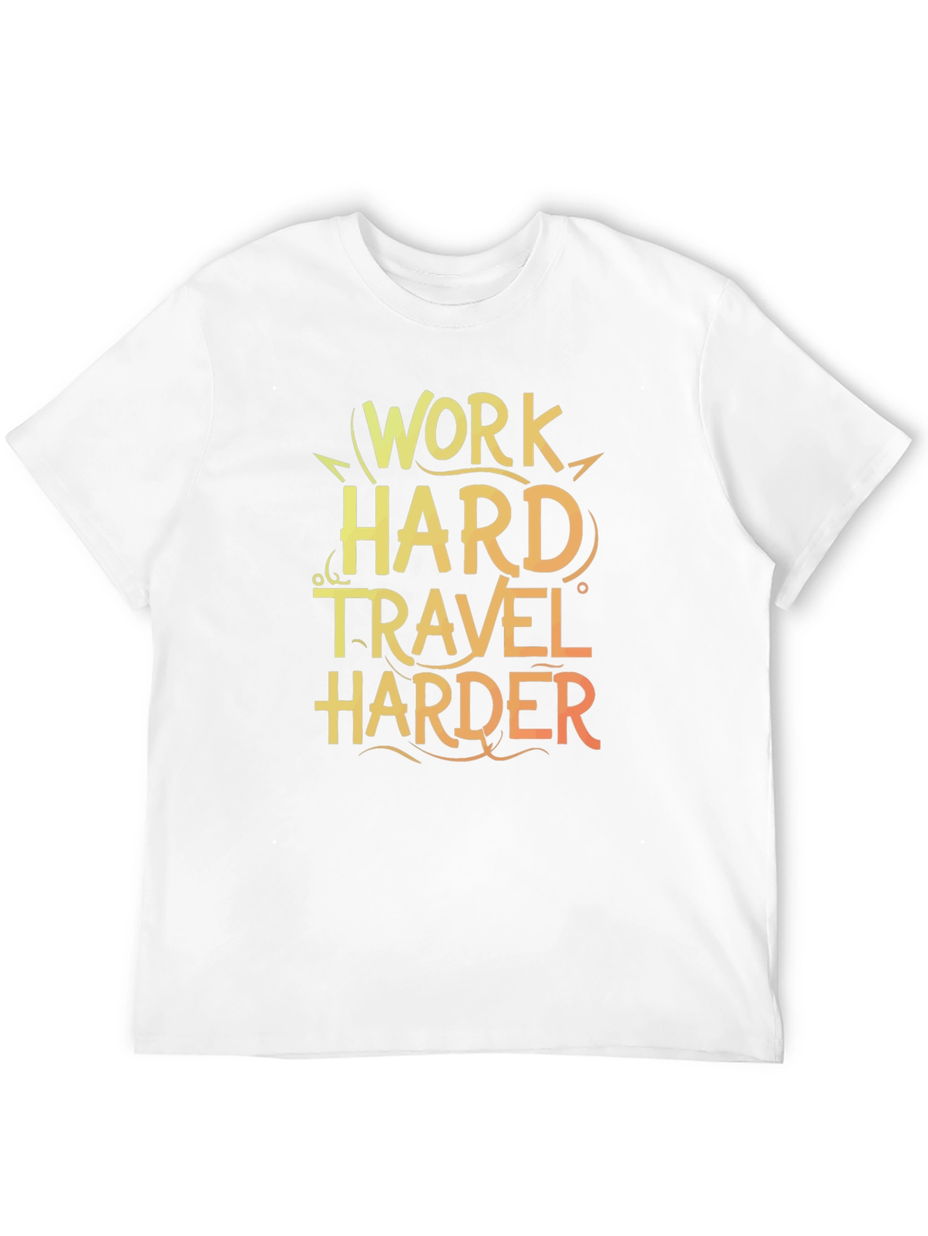 Work Hard Travel Harder Graphic Tee