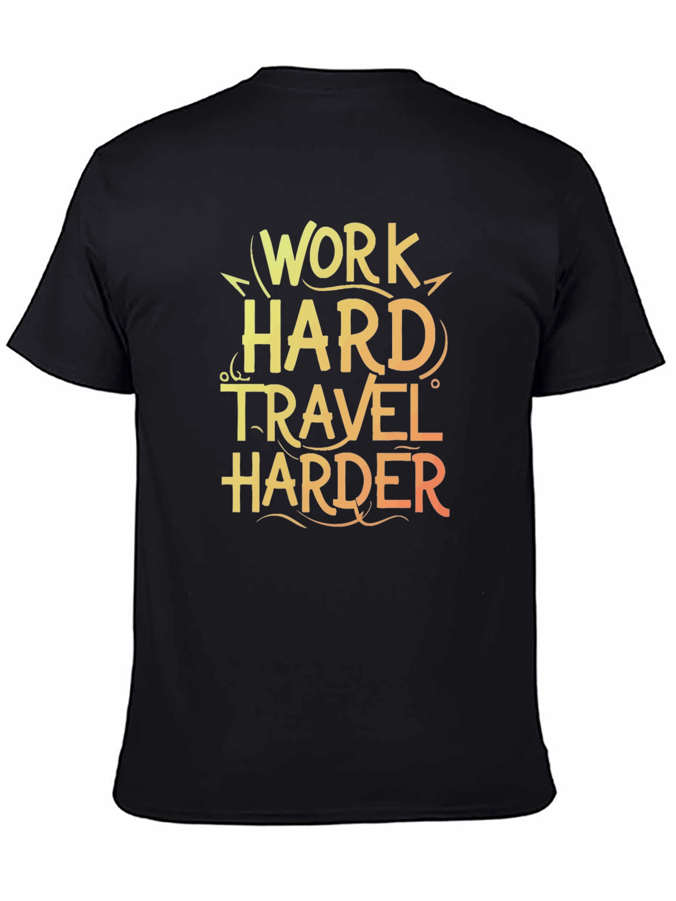 Work Hard Travel Harder Graphic Tee