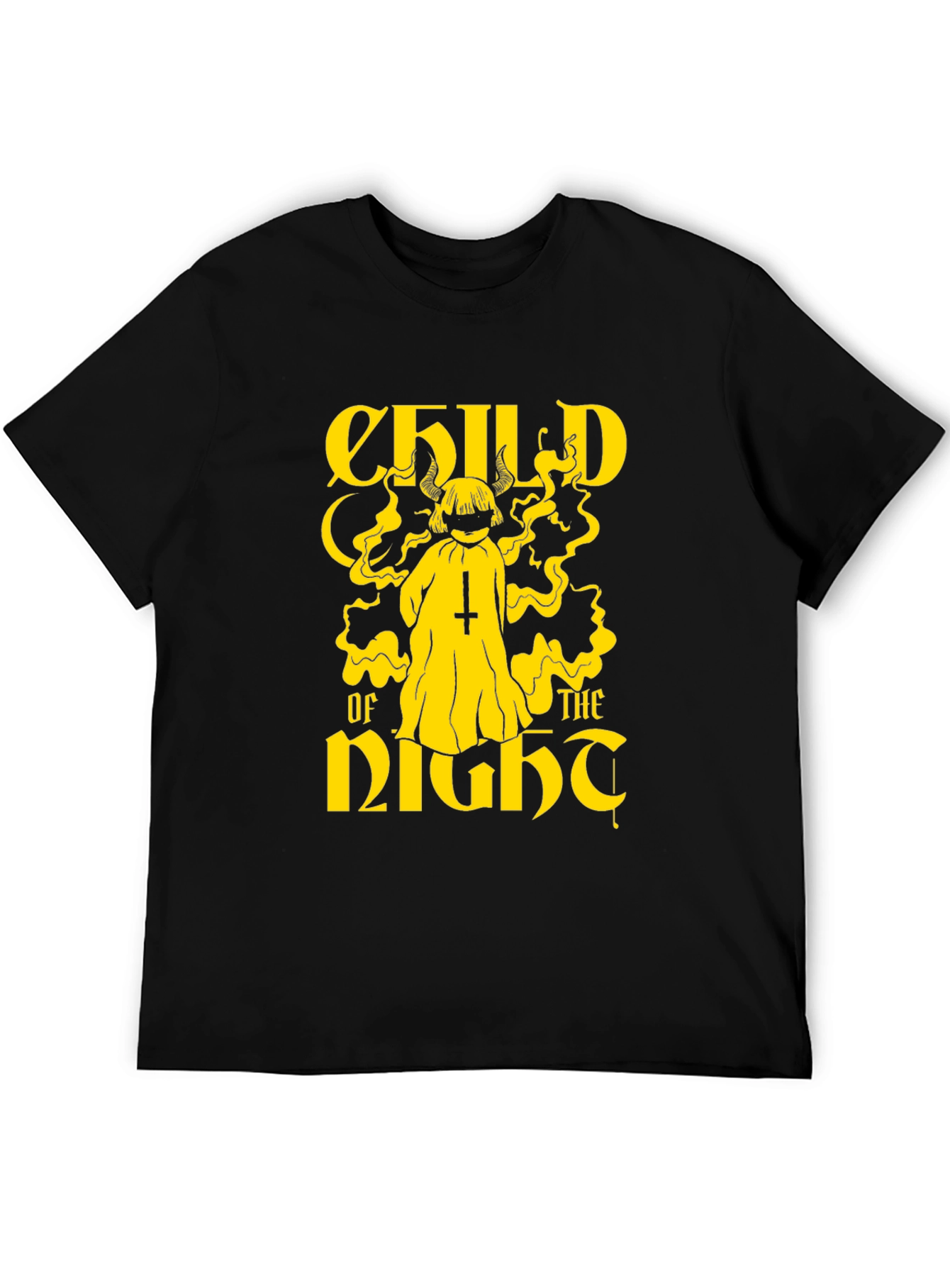 Child of the Night Graphic Tee - Black