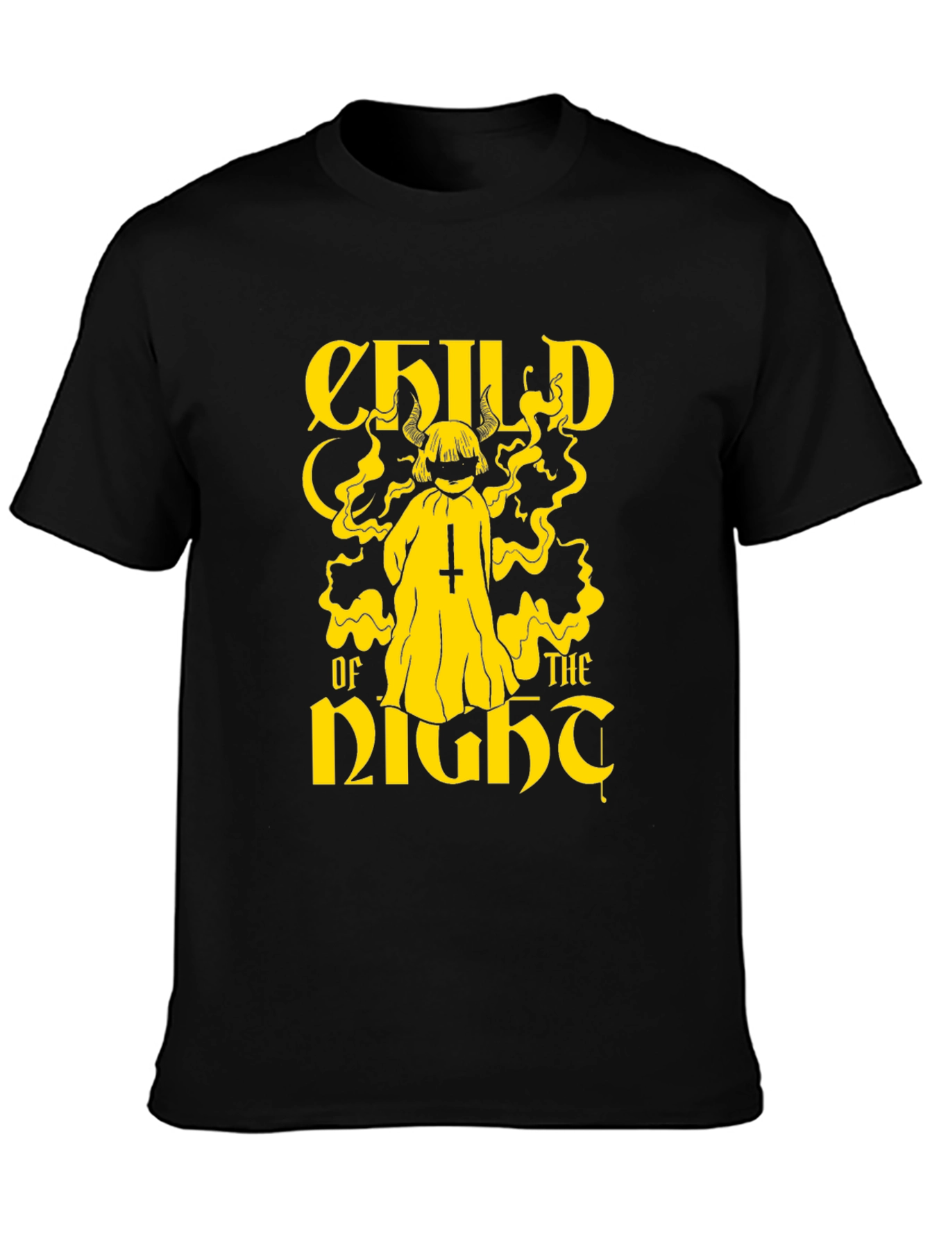 Child of the Night Graphic Tee - Black