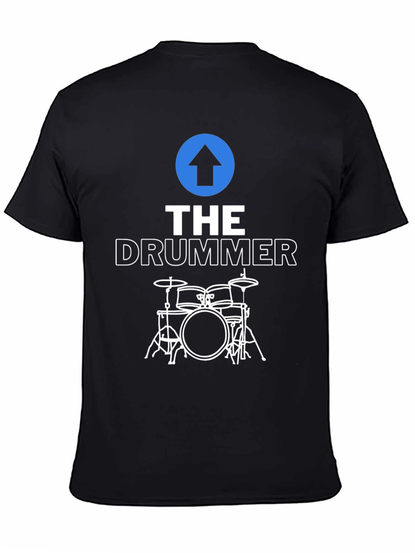 The Drummer Graphic Tee - Music Lover T-Shirt