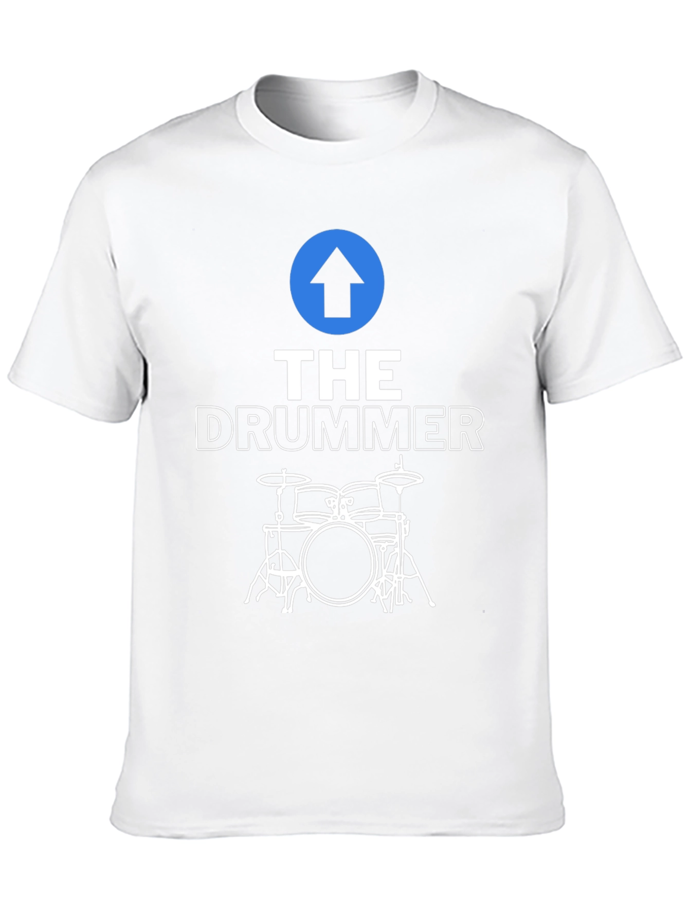 The Drummer Graphic Tee - Music Lover T-Shirt