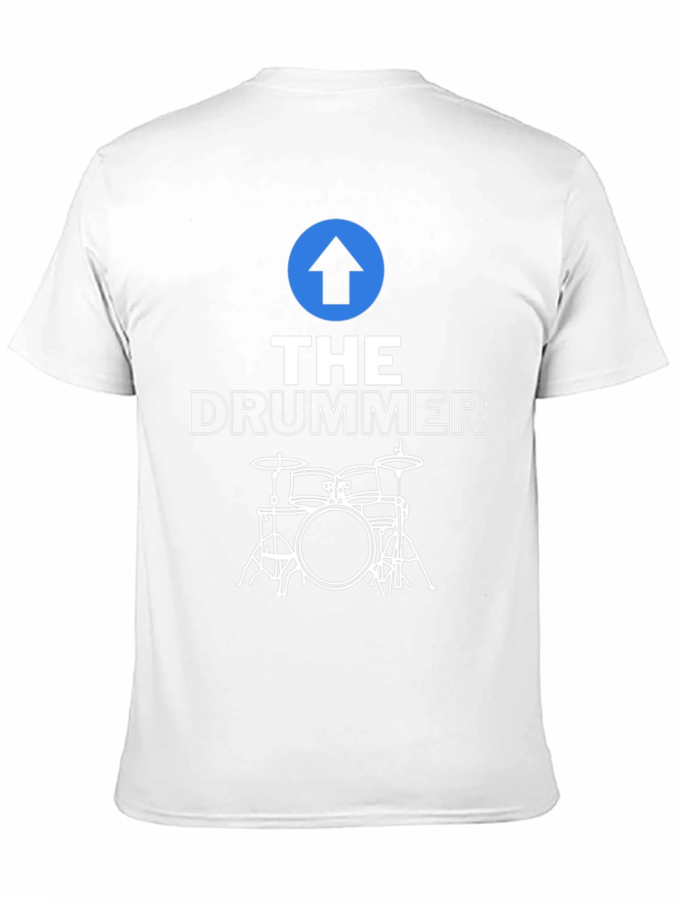 The Drummer Graphic Tee - Music Lover T-Shirt
