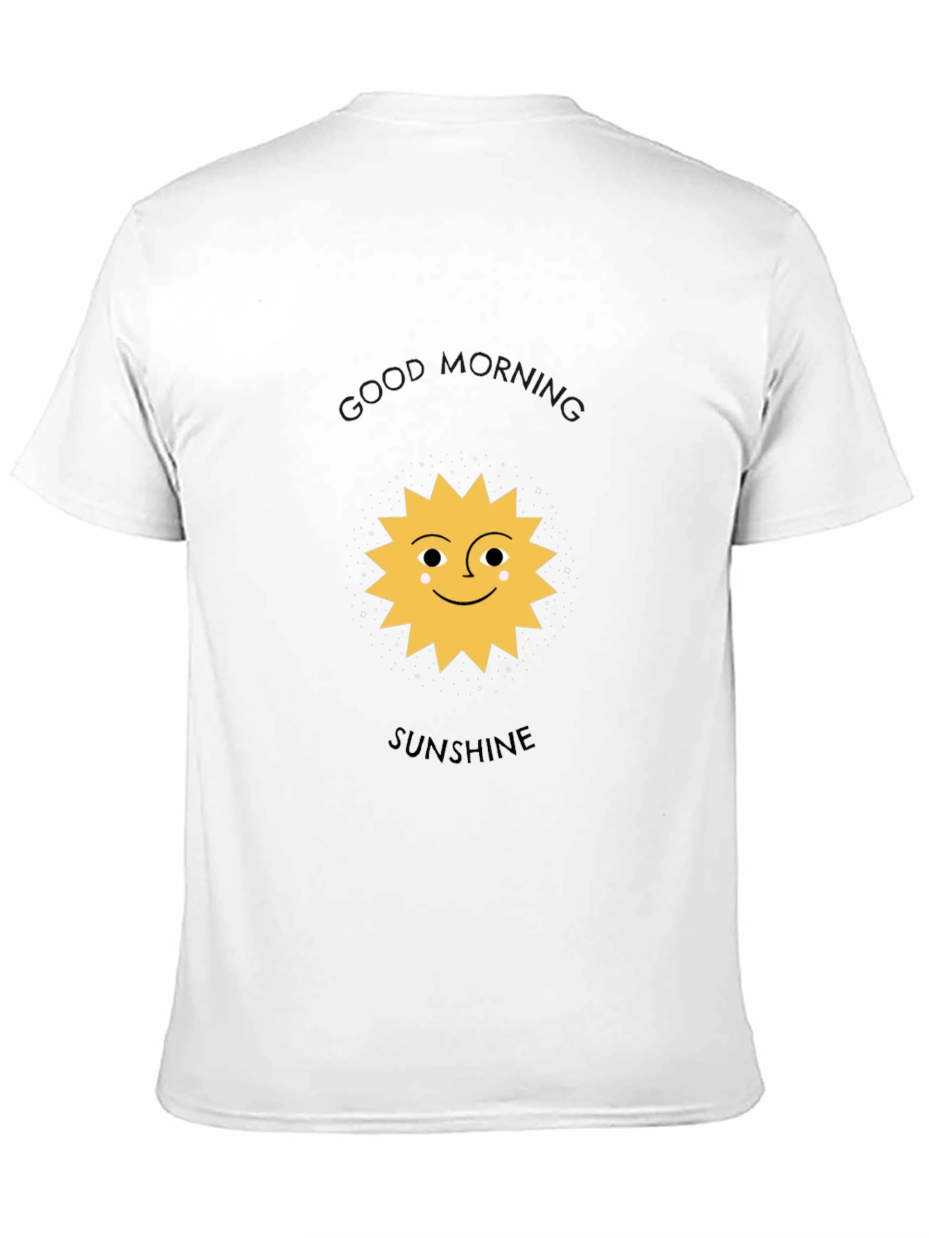 Sunshine Graphic Tee - Black Cotton Blend