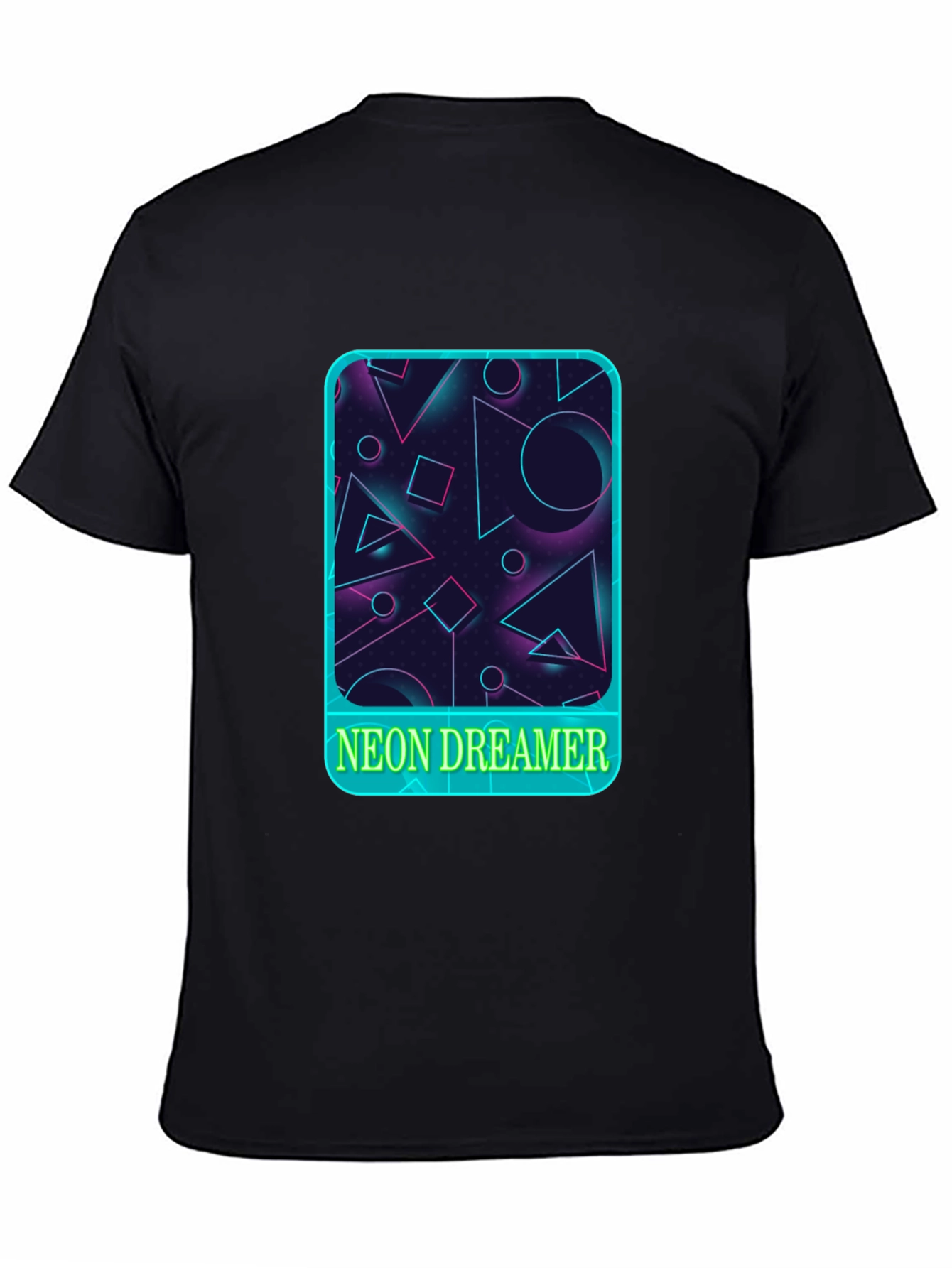 Neon Dreamer Graphic Tee - Retro Style