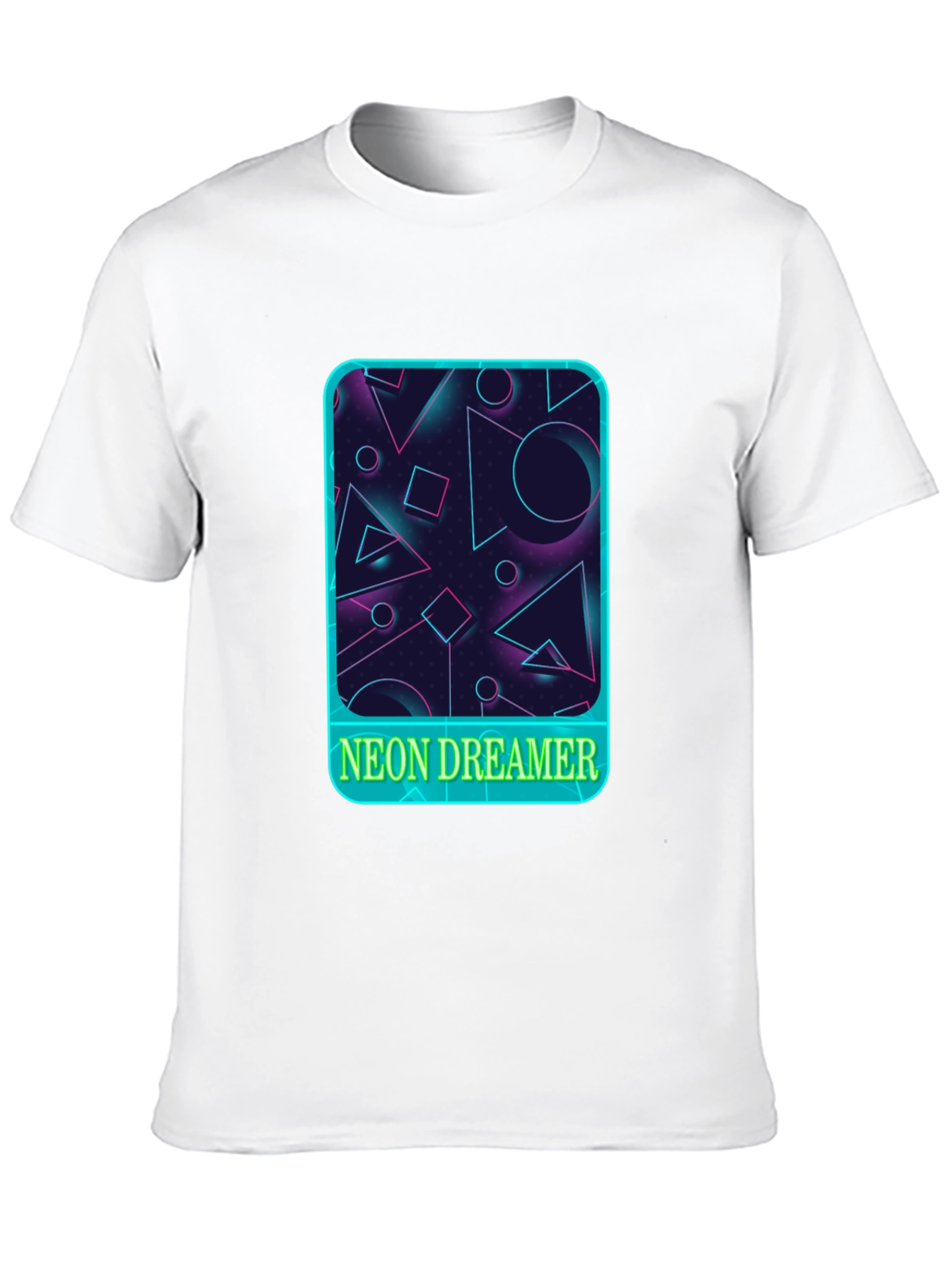 Neon Dreamer Graphic Tee - Retro Style
