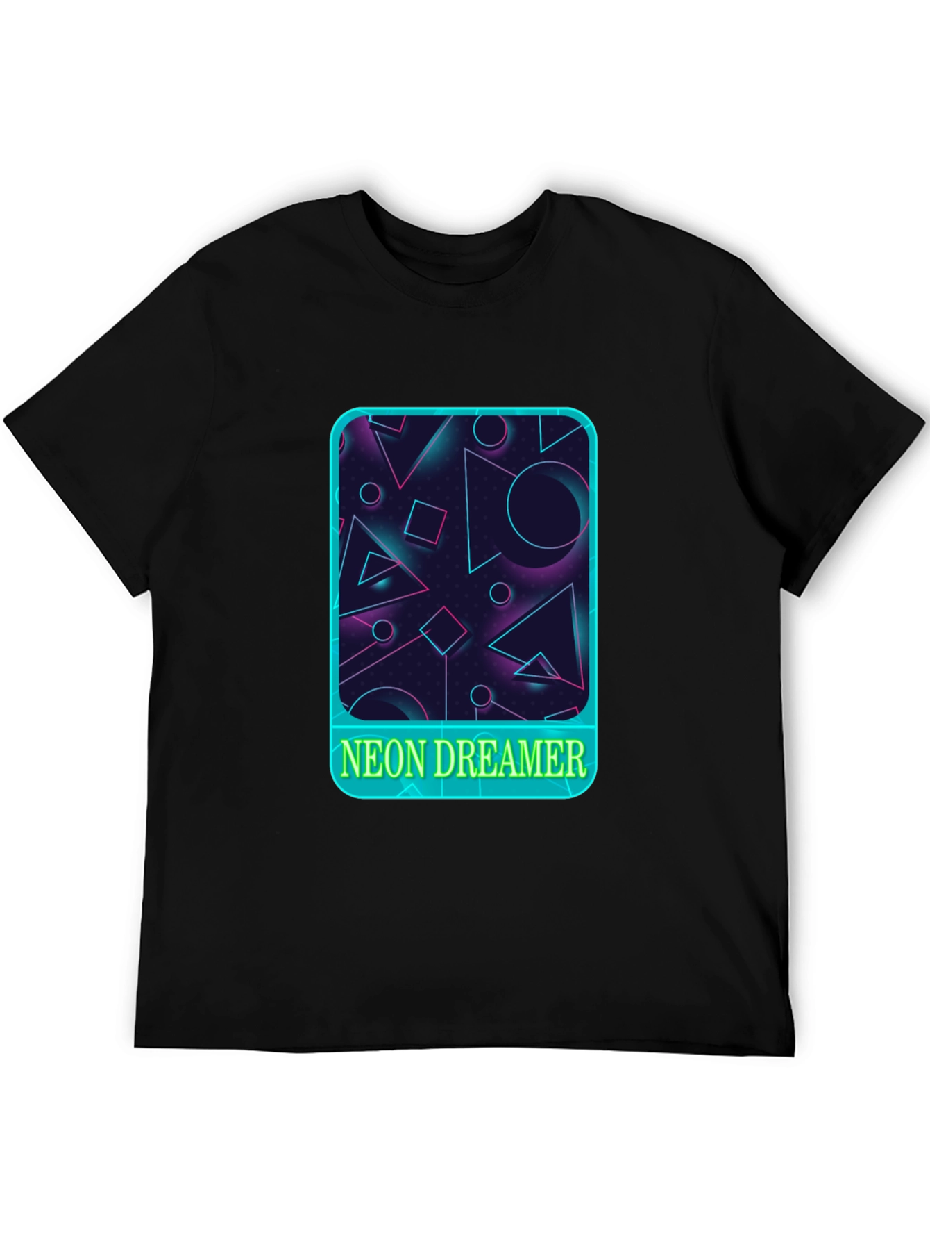 Neon Dreamer Graphic Tee - Retro Style
