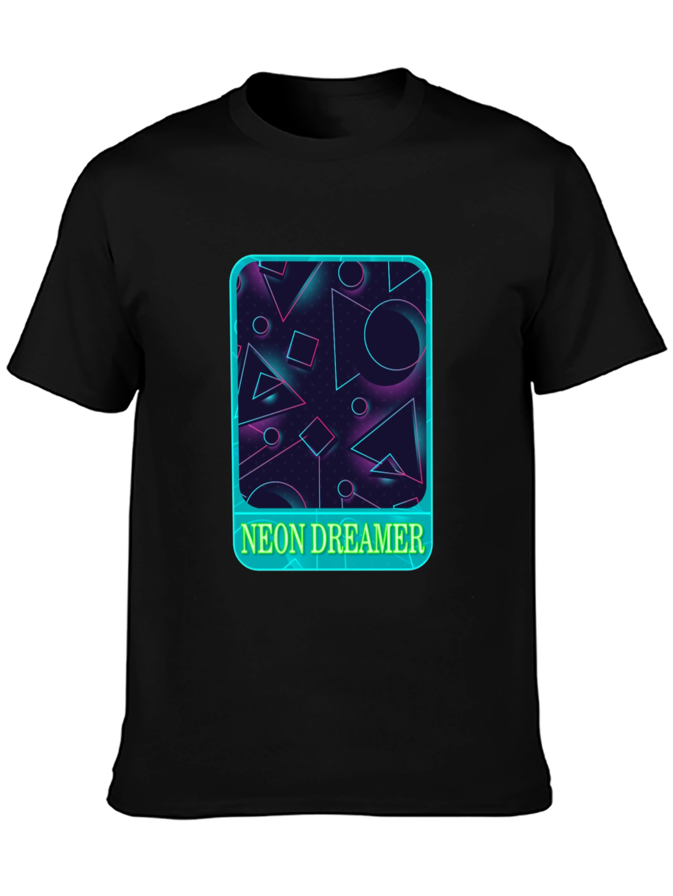 Neon Dreamer Graphic Tee - Retro Style