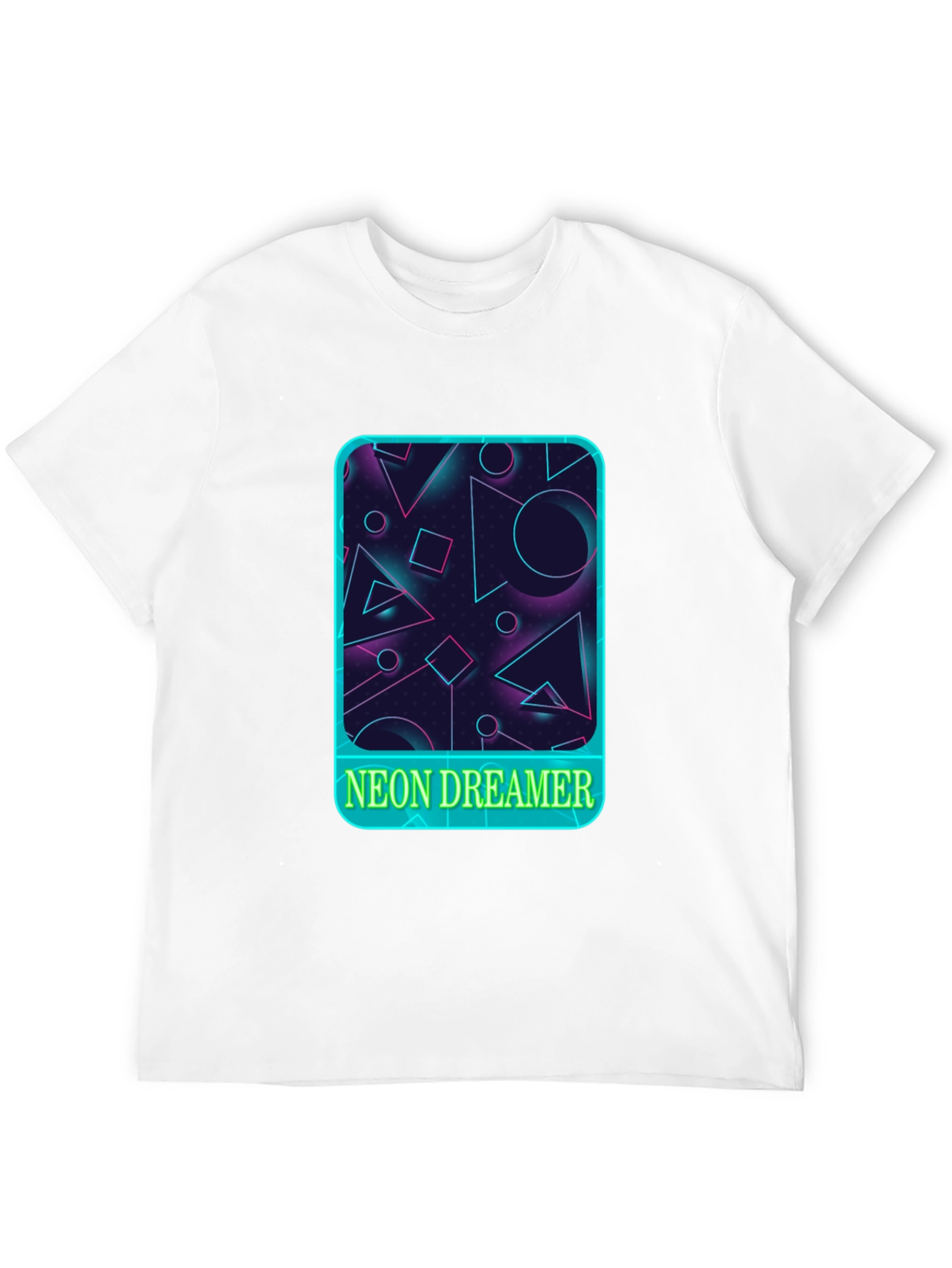Neon Dreamer Graphic Tee - Retro Style