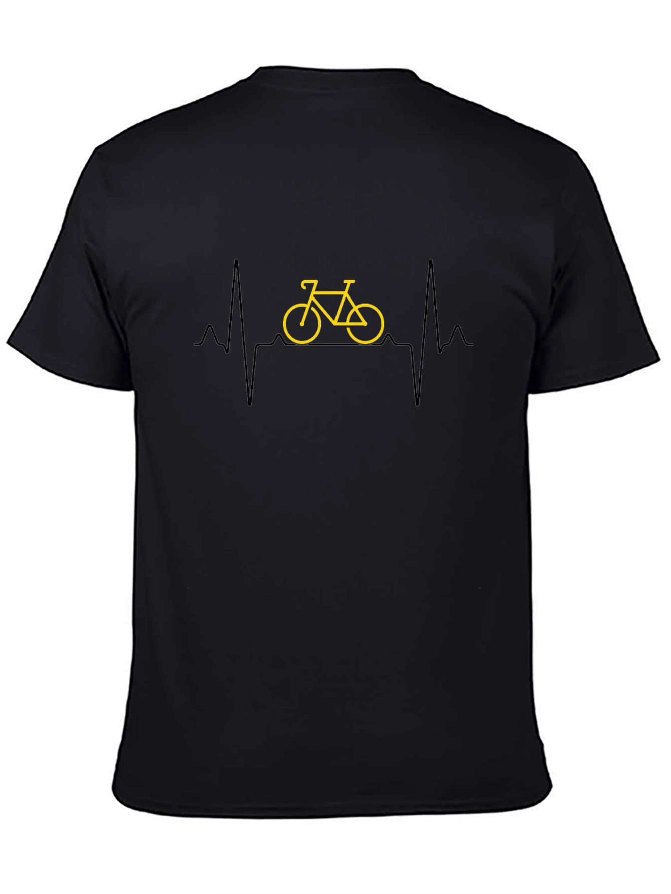 Bicycle Heartbeat Graphic T-Shirt - Cycling Life