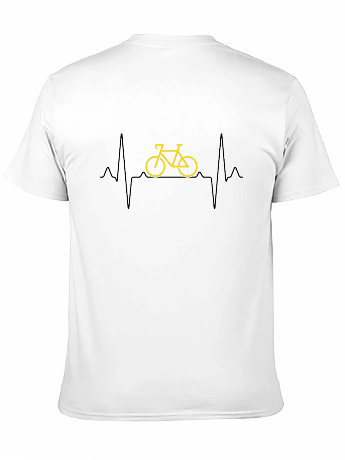 Bicycle Heartbeat Graphic T-Shirt - Cycling Life