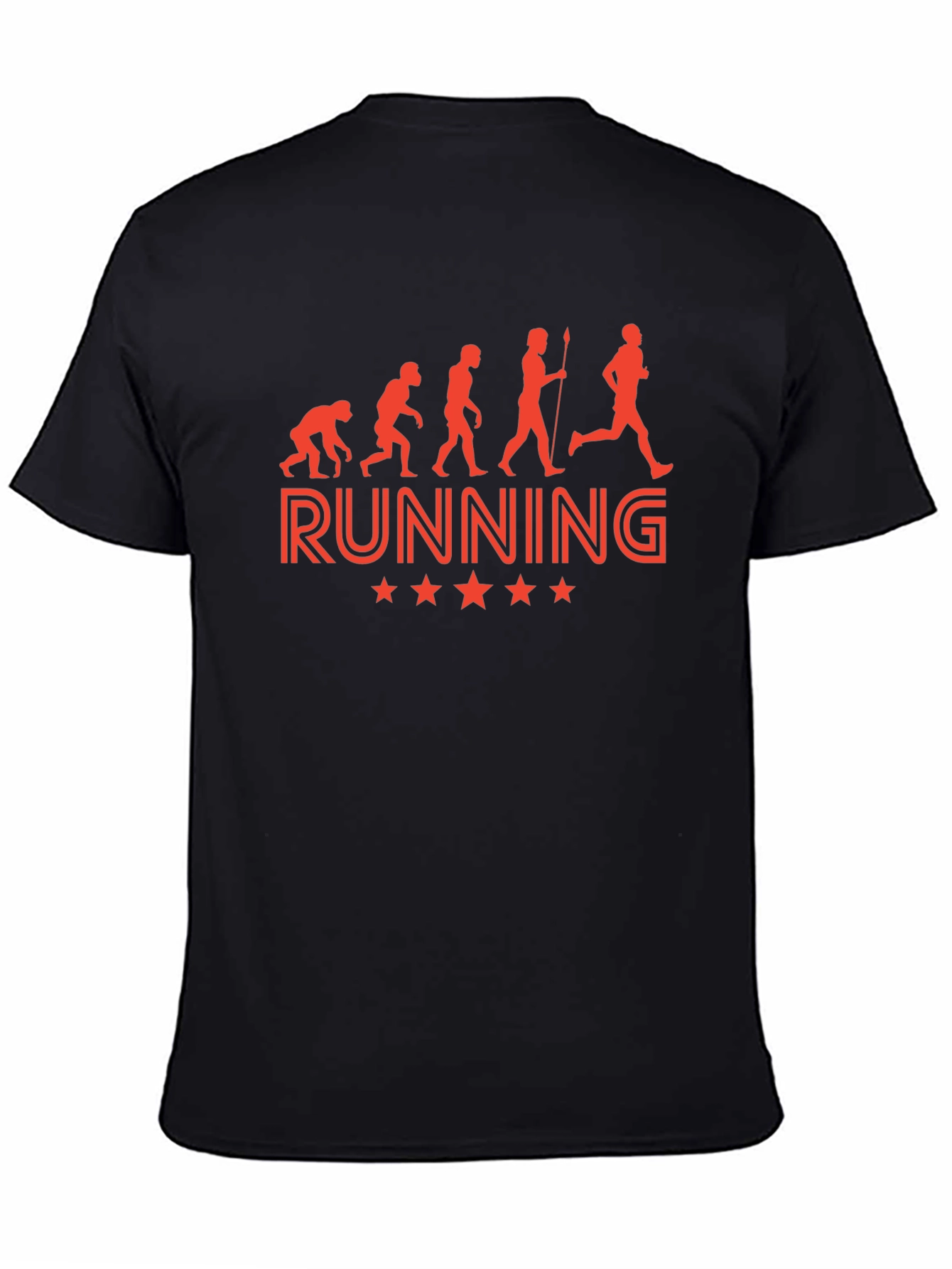 Running Evolution Black T-Shirt