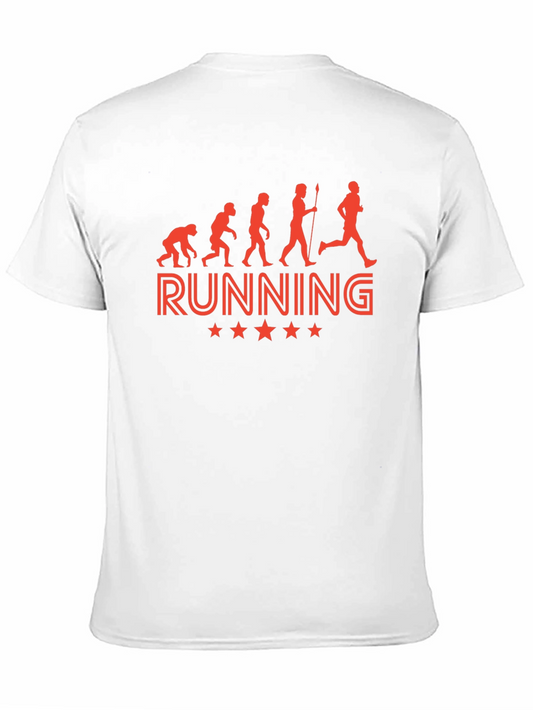 Running Evolution Black T-Shirt