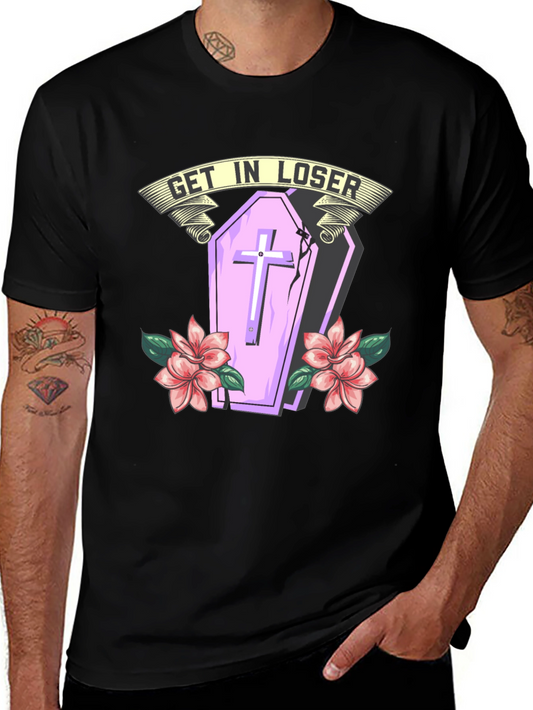 Get In Loser Coffin Tee